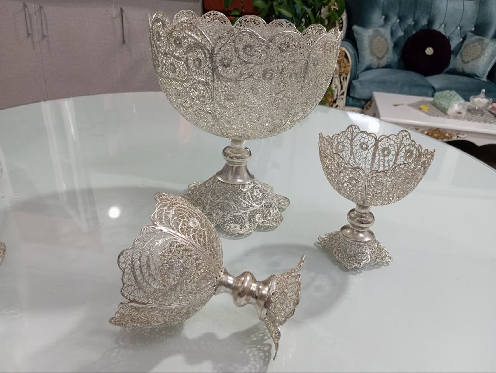 ست پذیرایی ملیله کاری اصفهان