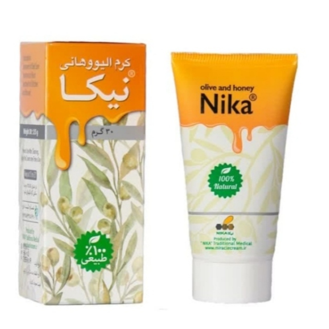 کرم عسل و روغن زیتون نیکا