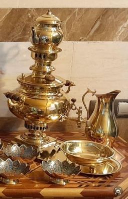 ظروف مسی بسیار زیبا