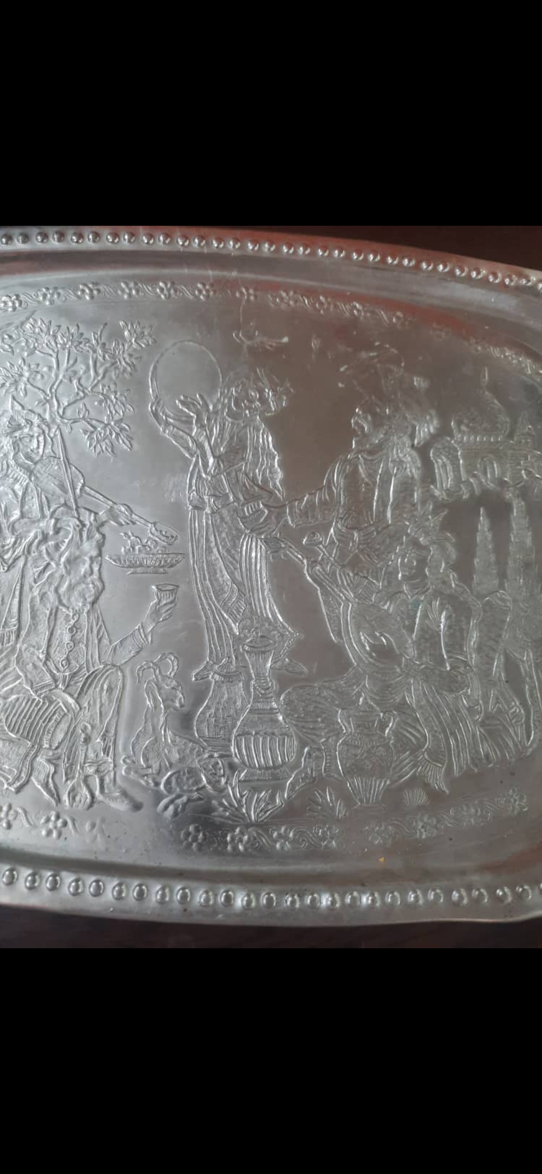 فروش سینی کار دست آنتیک و تاریخی 