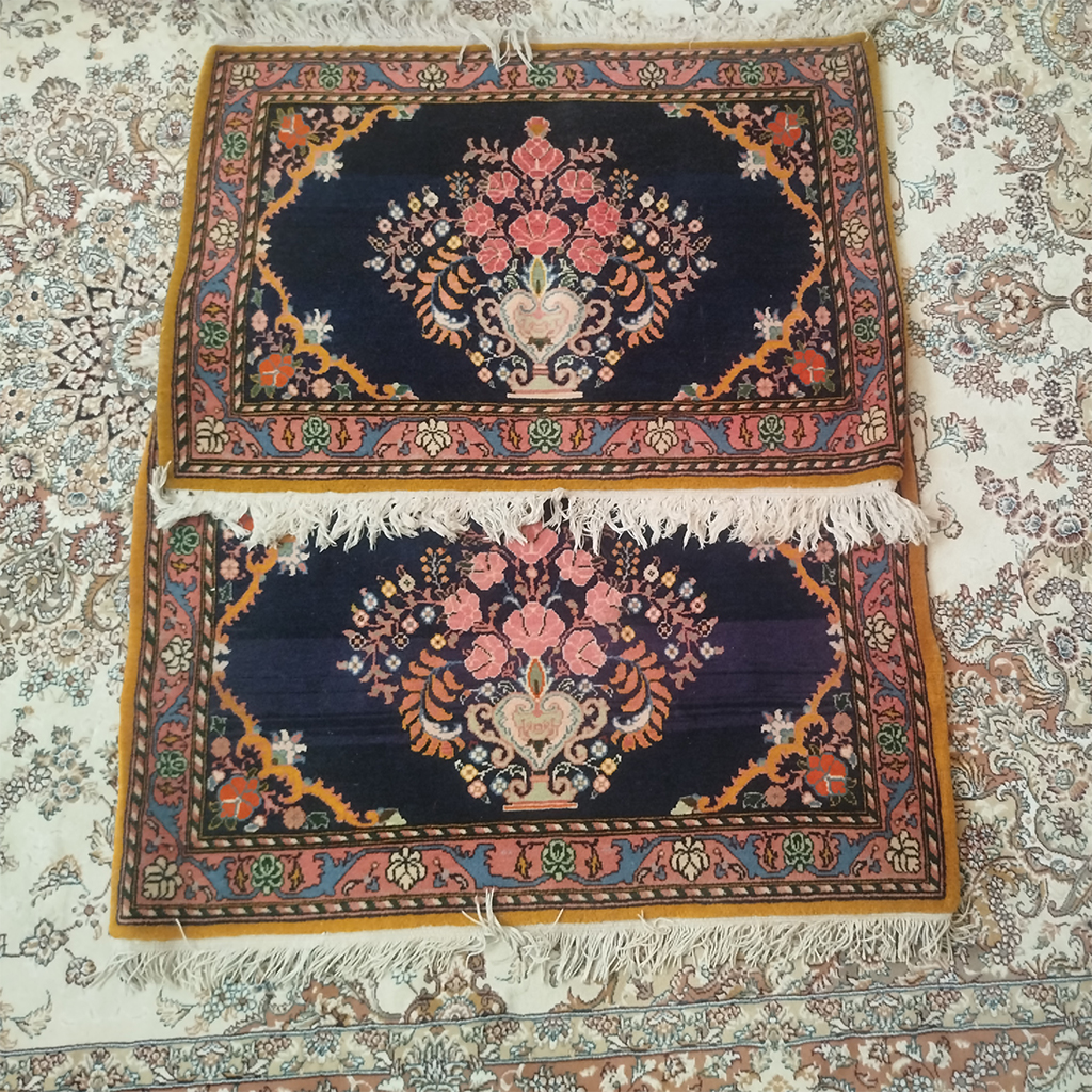 قالی چه دست بافت قدیمی