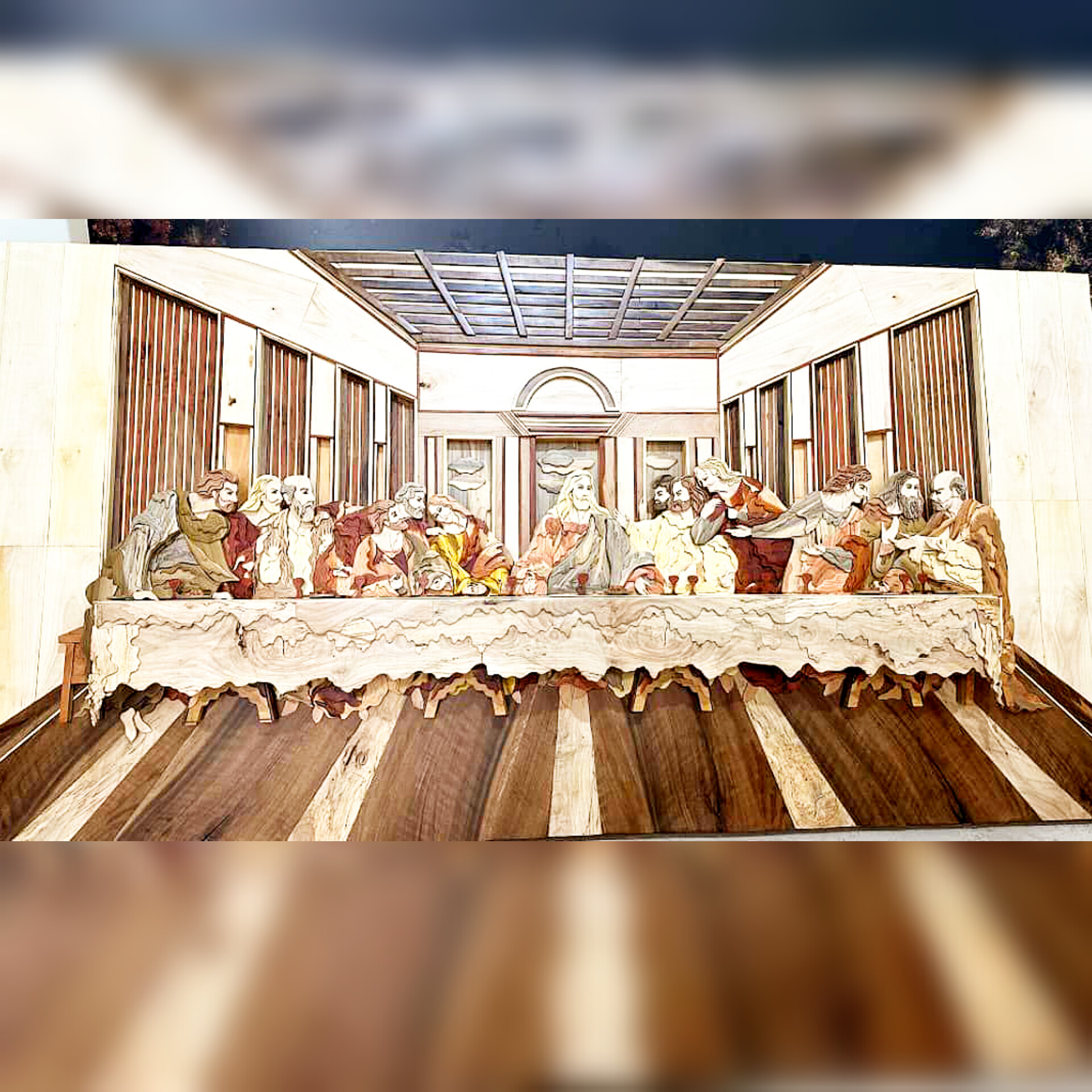 تابلو معرق کاری ۳ بعدی 