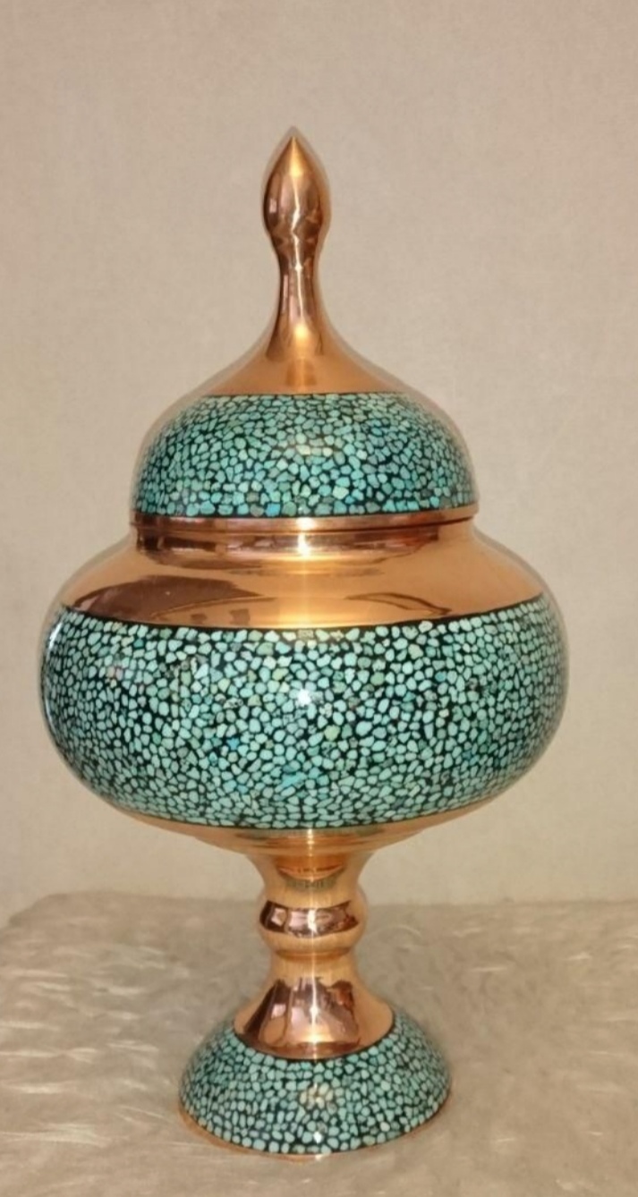 ظروف مسی و فیروزه