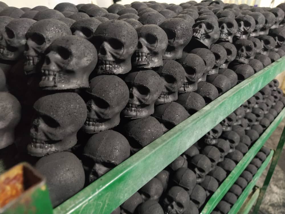 زغال اسکلت ملکه ایران