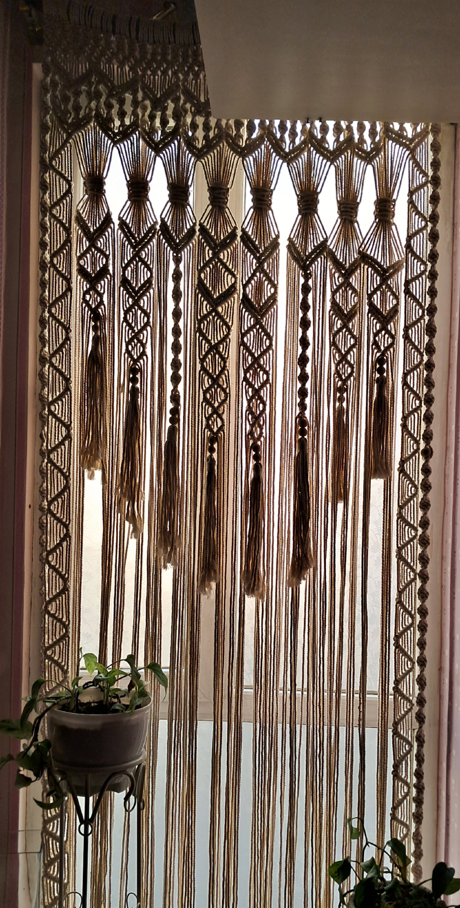 پرده مکرومه