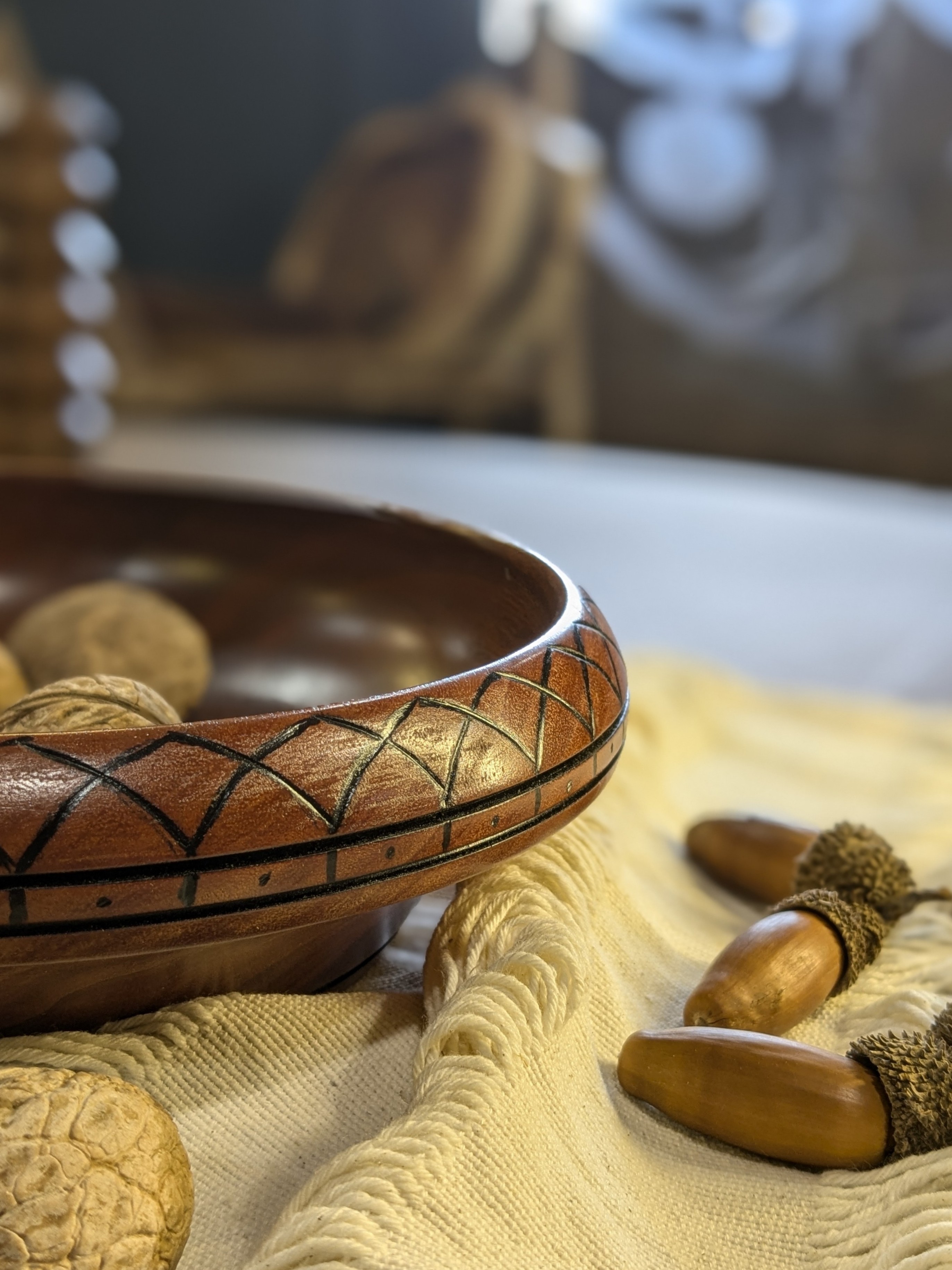 کاسه چوبی