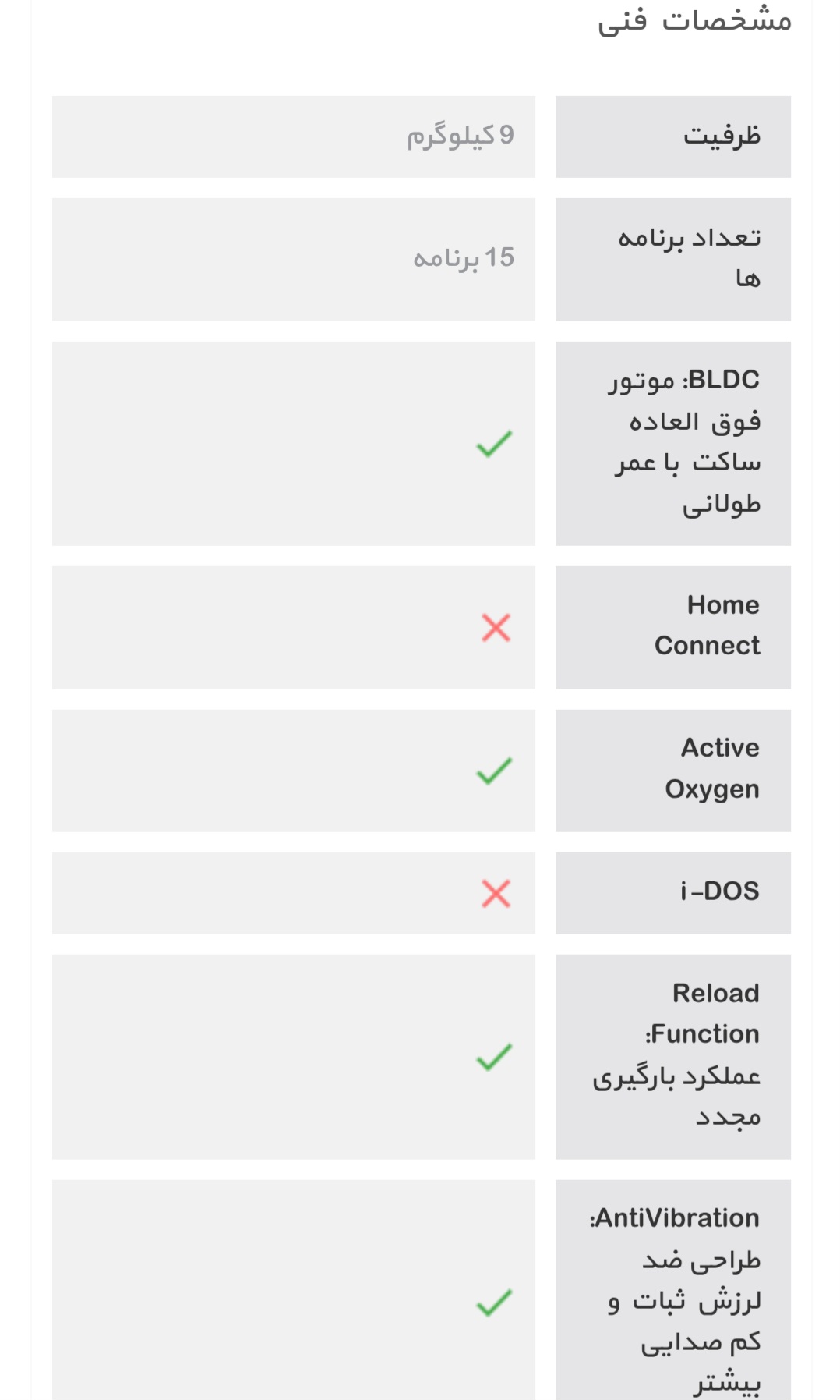 ماشین لباسشویی بوش 