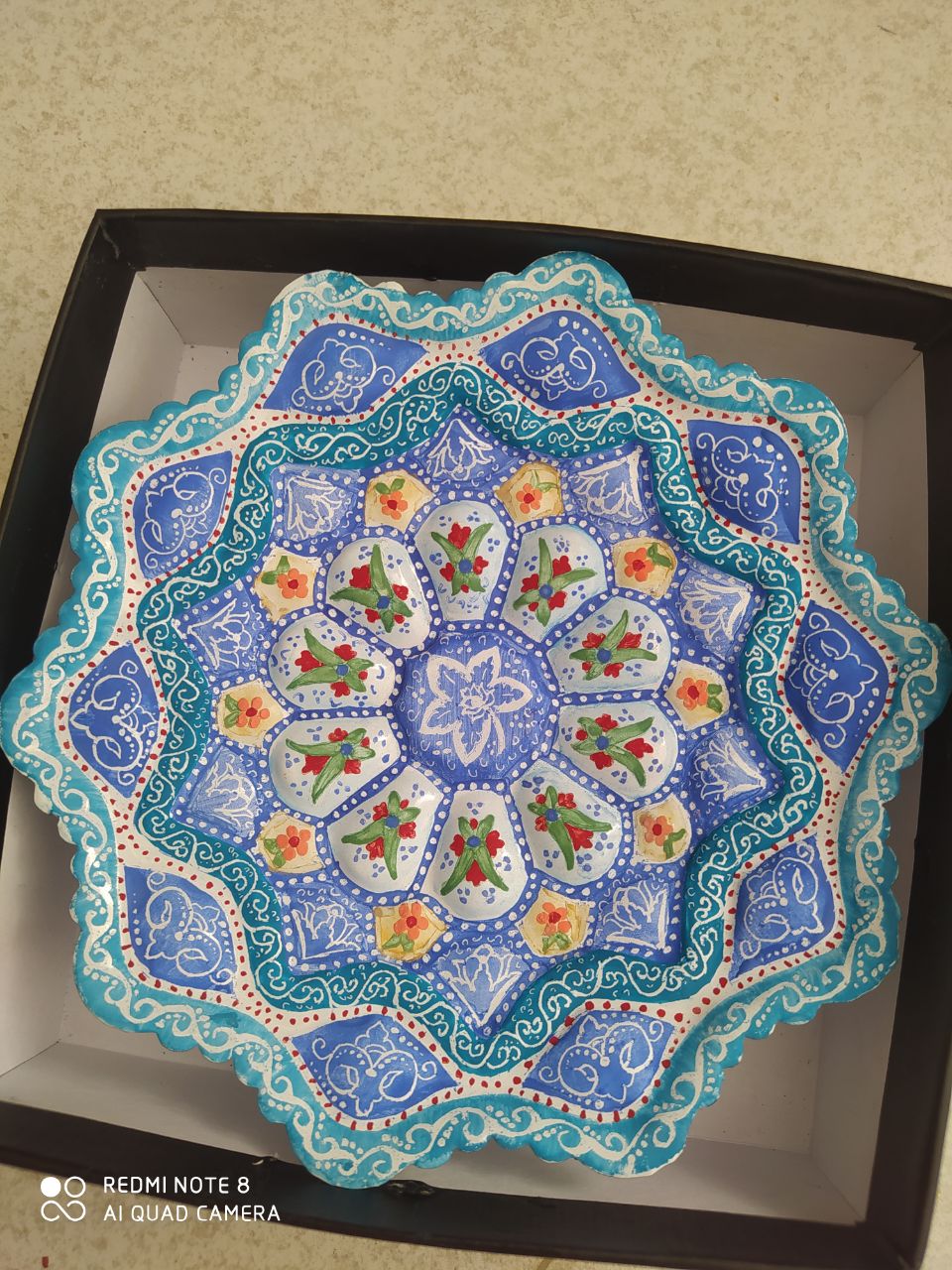 صنایع دستی ظروف میناکاری سفارشی 