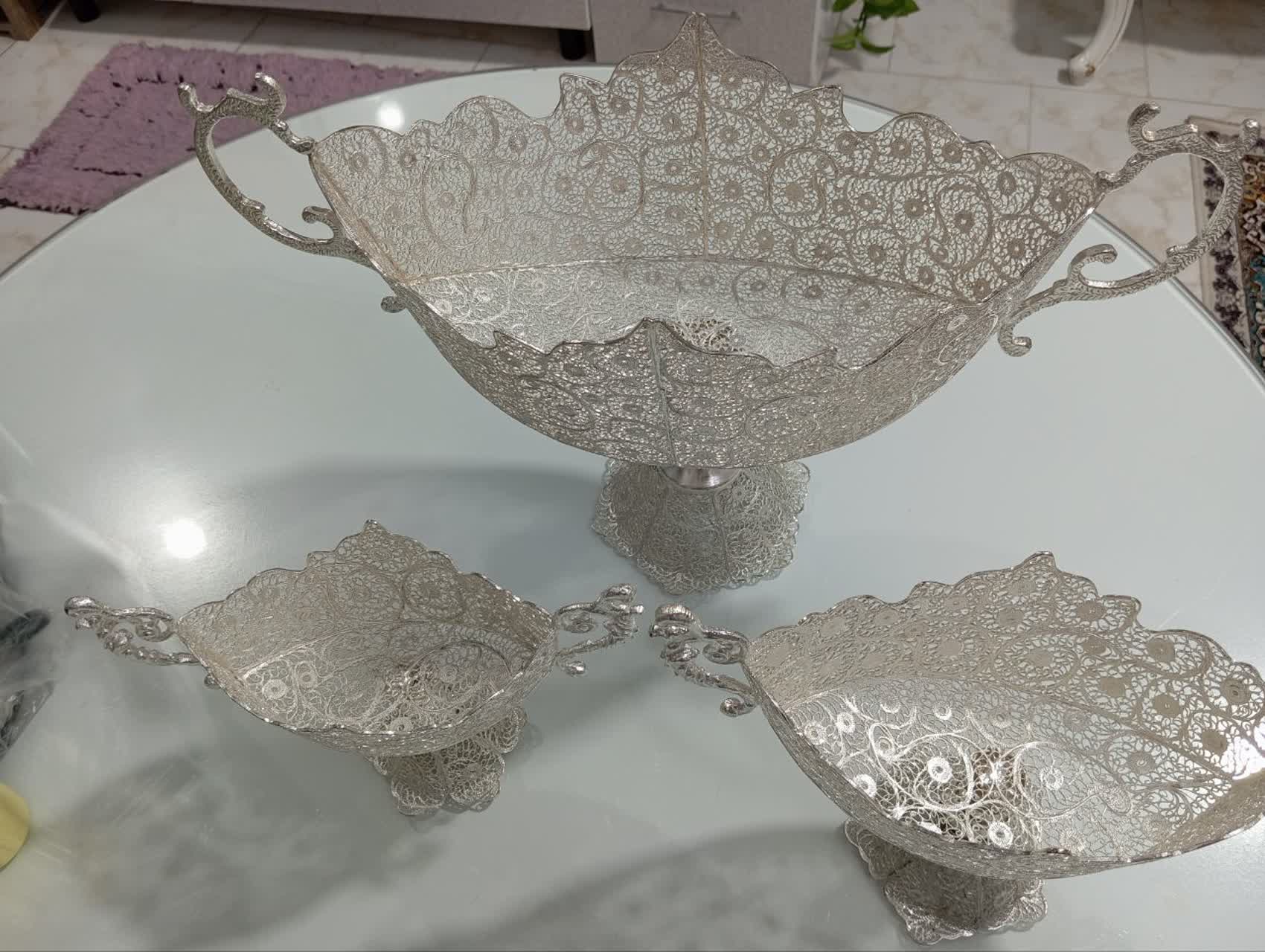 ست پذیرایی ملیله کاری اصفهان