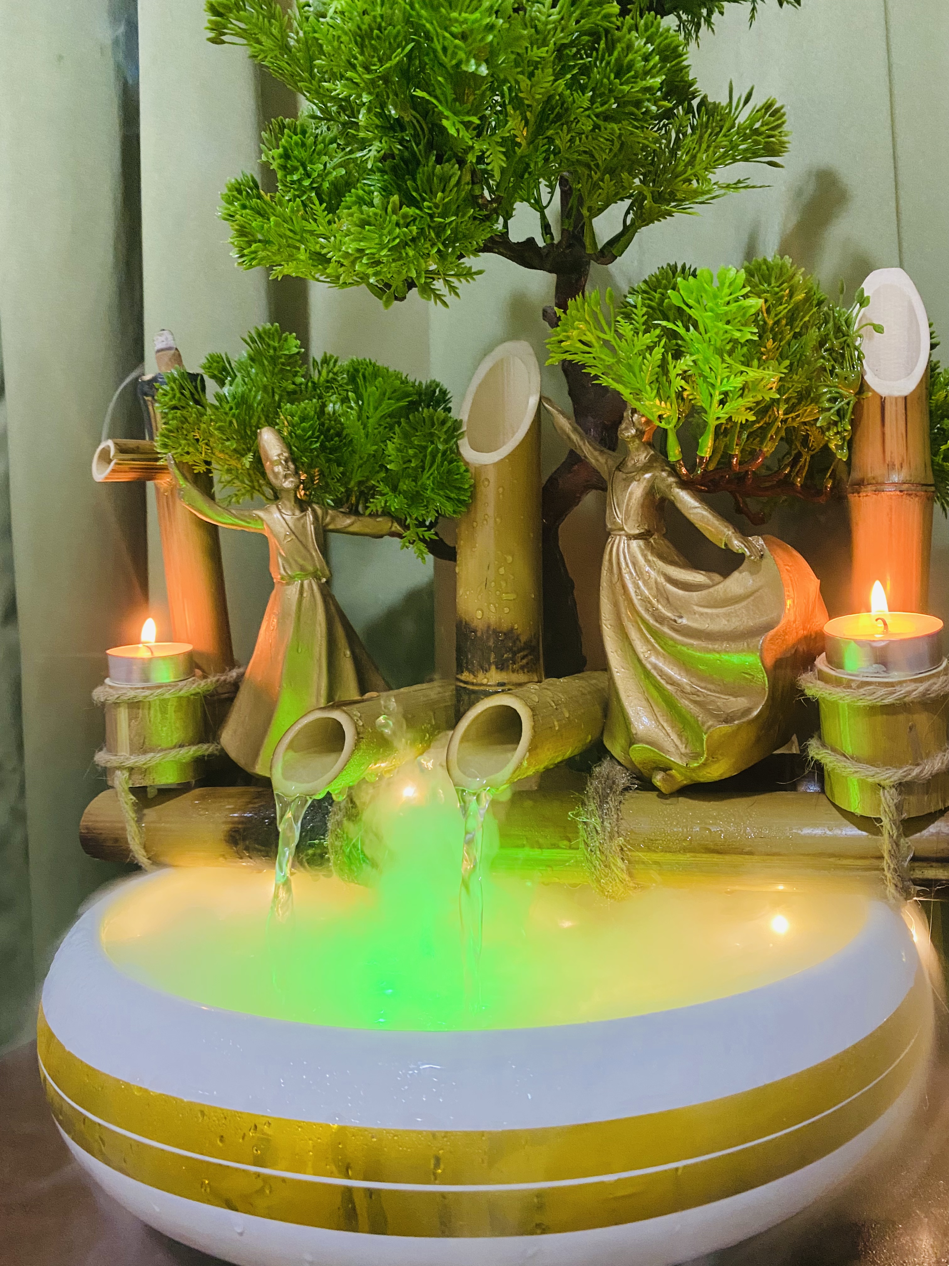 آبنما رومیزی بامبو مدل دنیز