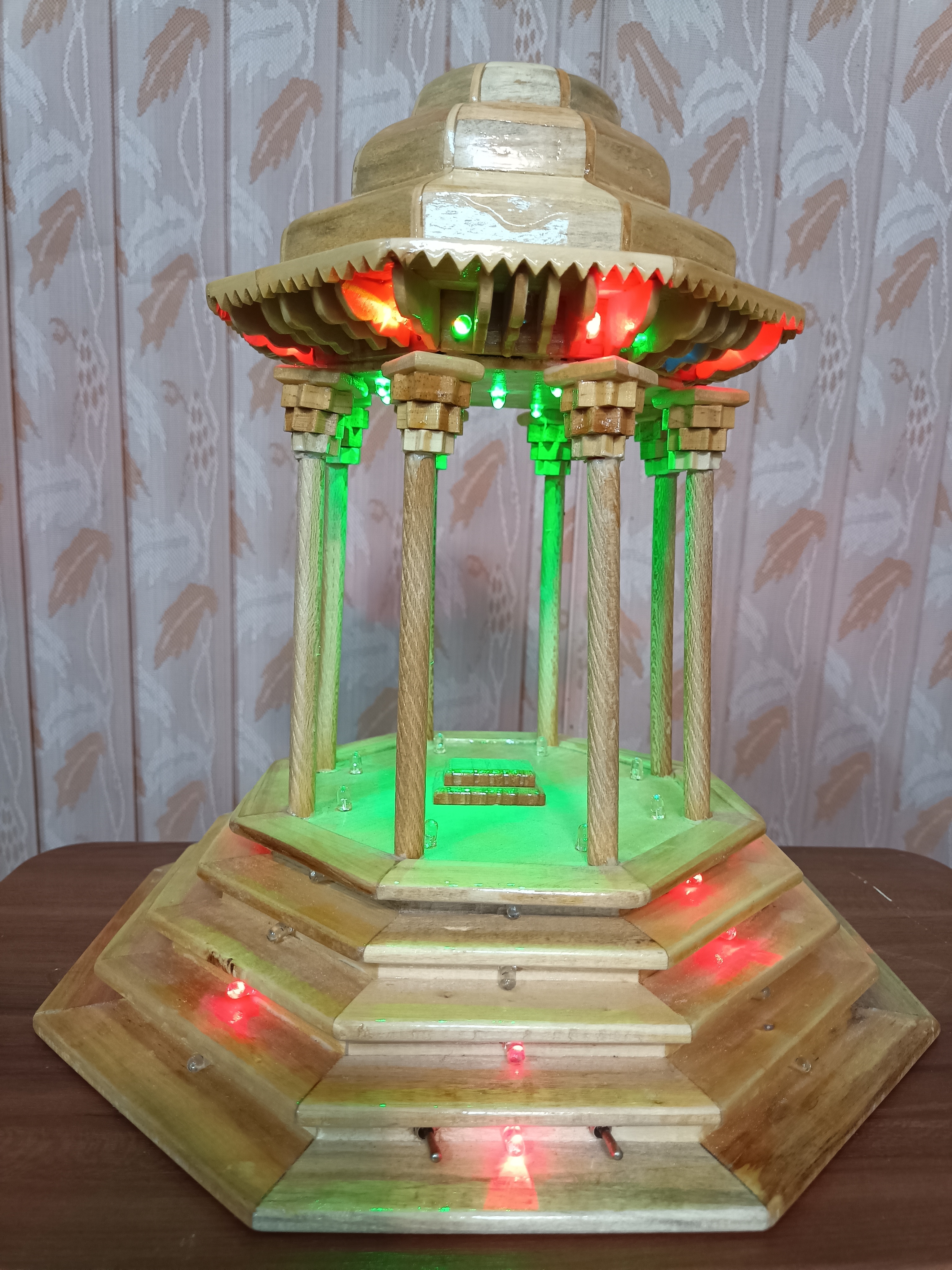 آباژور حافظیه تمام چوبی دست ساز