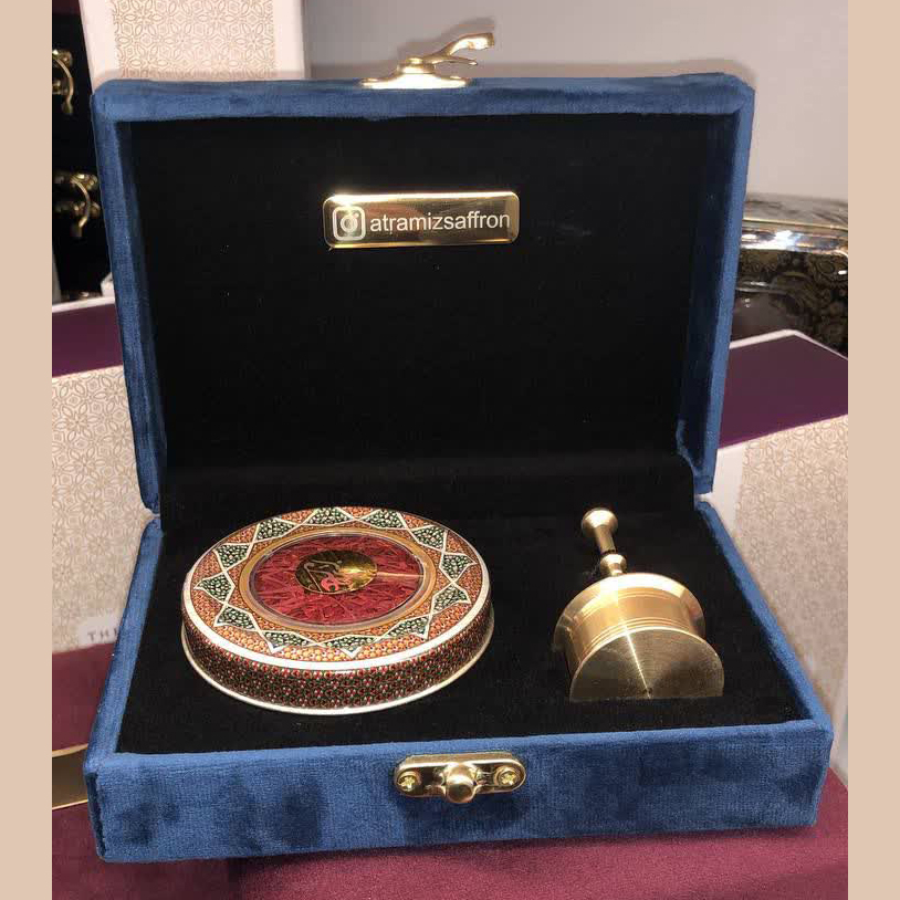 پک کادویی مخملی - زعفران سوپر نگین