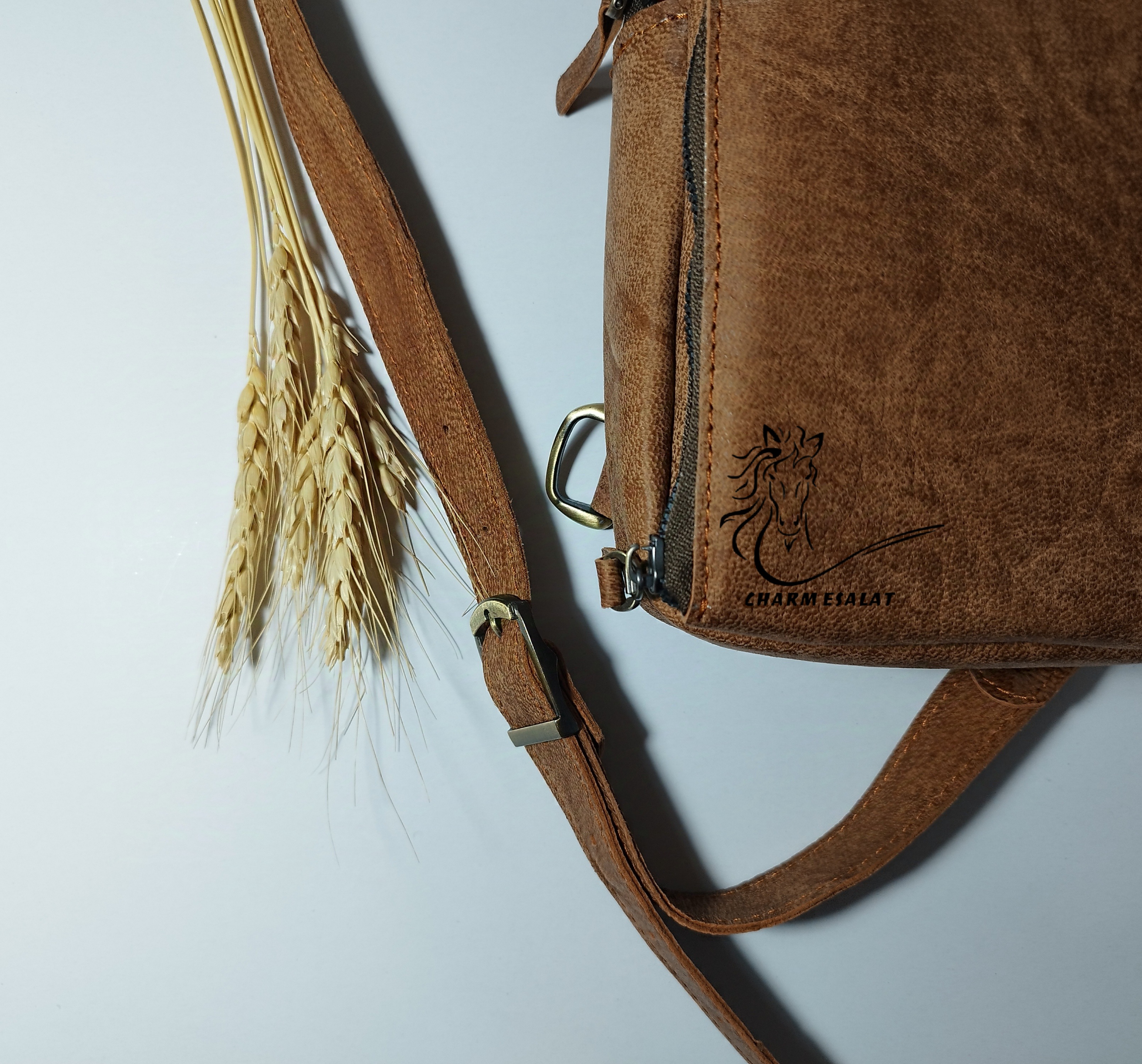Leather woman bag