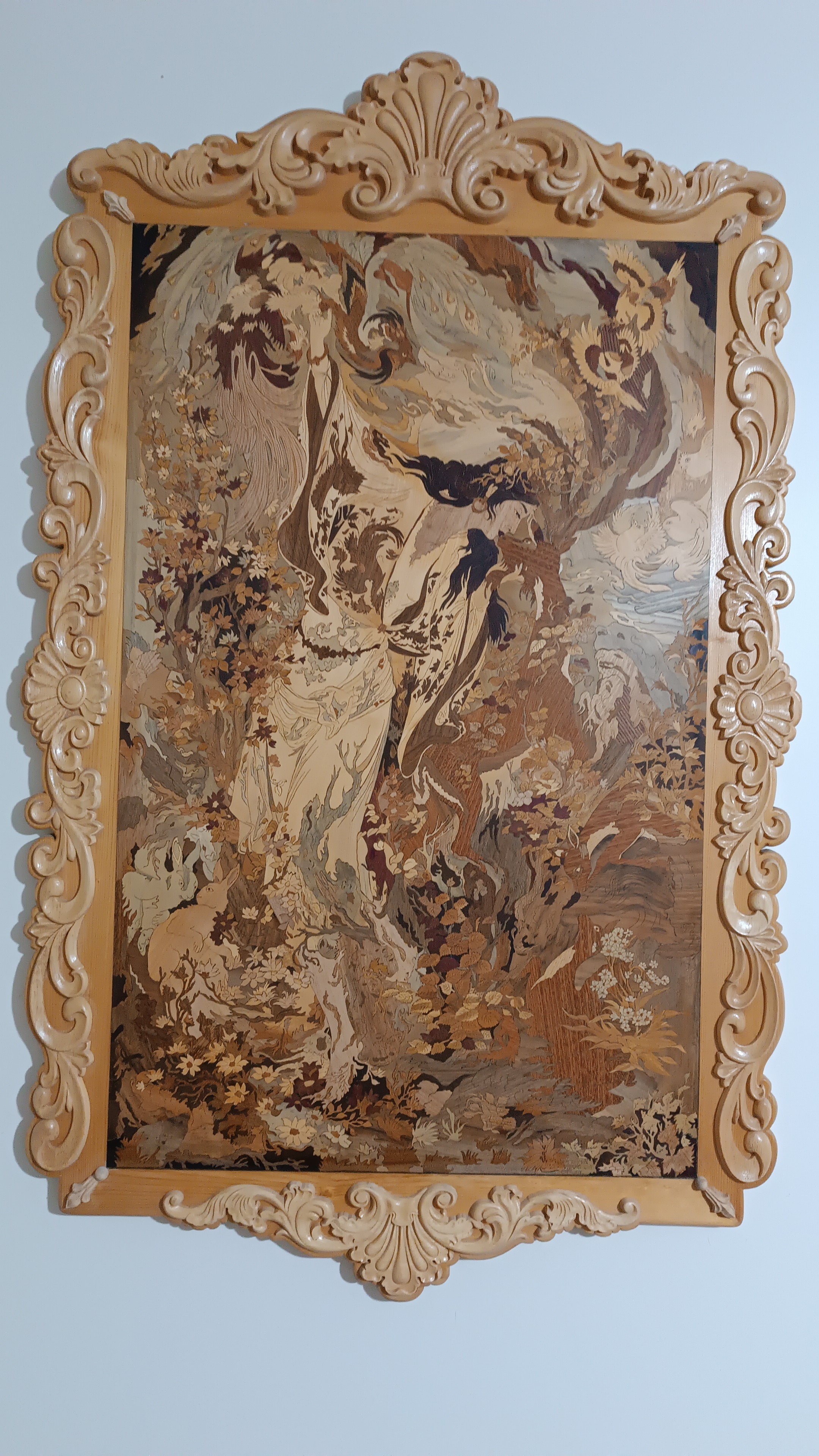 تابلو معرق نفیس و کمیاب