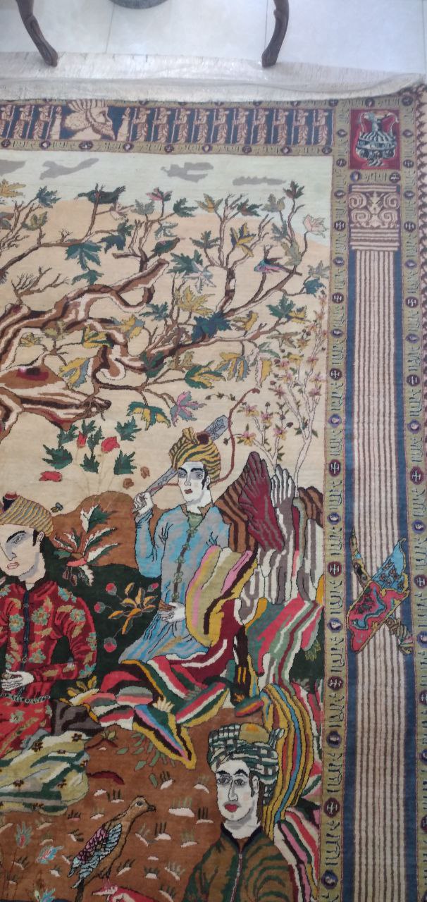 تابلو فرش شناسنامه دار 6 متری 