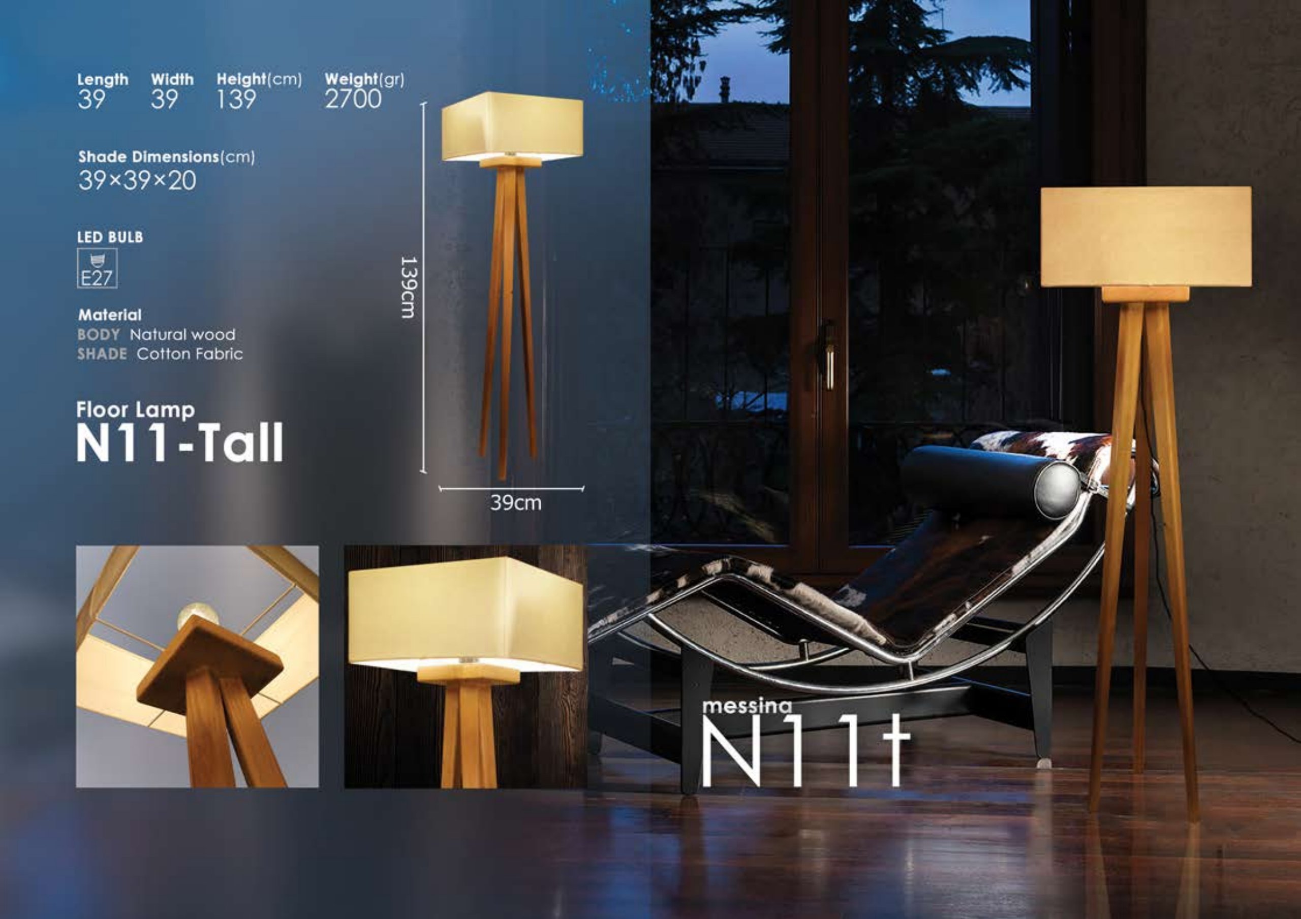 فروش انواع لوستر و آباژور چوبی