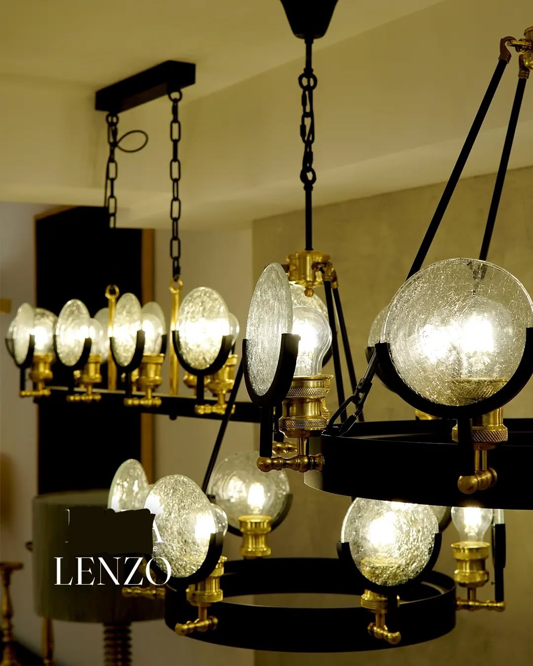 لوستر طرح لنزو LENZO