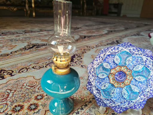 بشقاب مینا کاری تزئینی
