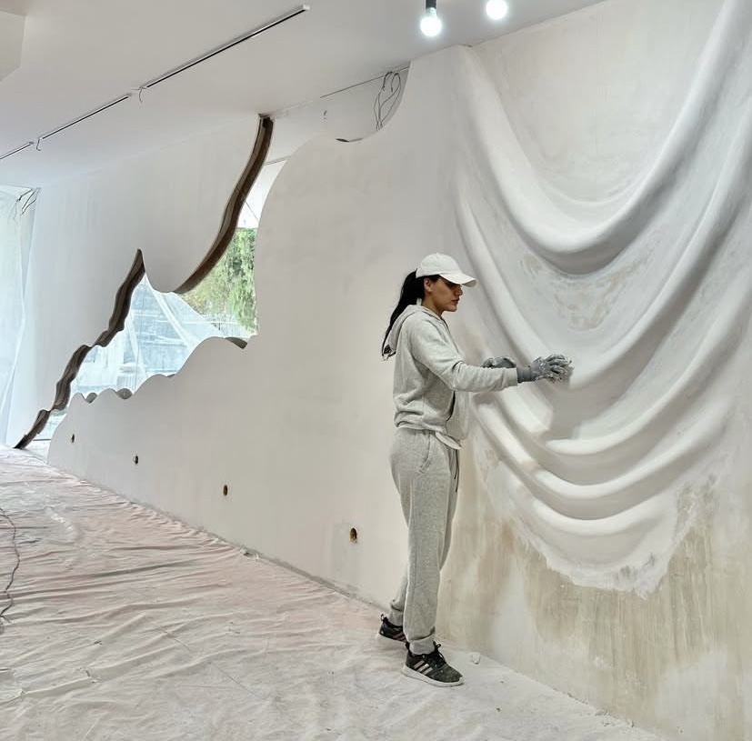 Modern plastering 
