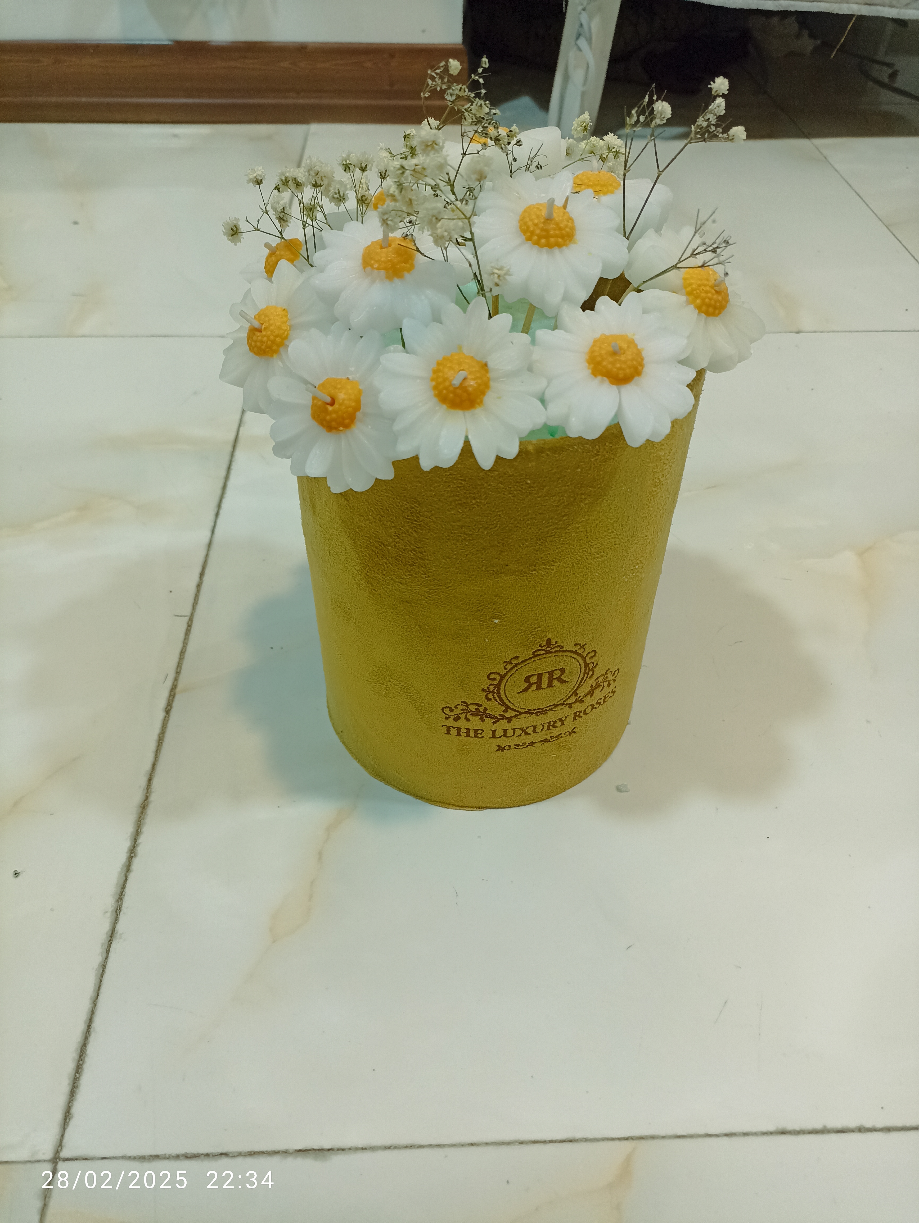 باکس گل شمع