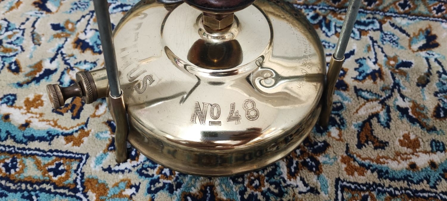 چراغ خوراک پزی پریموس سوئد80ساله