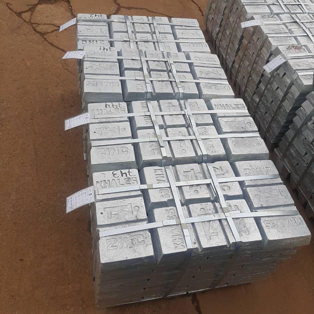 شمش سرب و روی و مس صادراتی