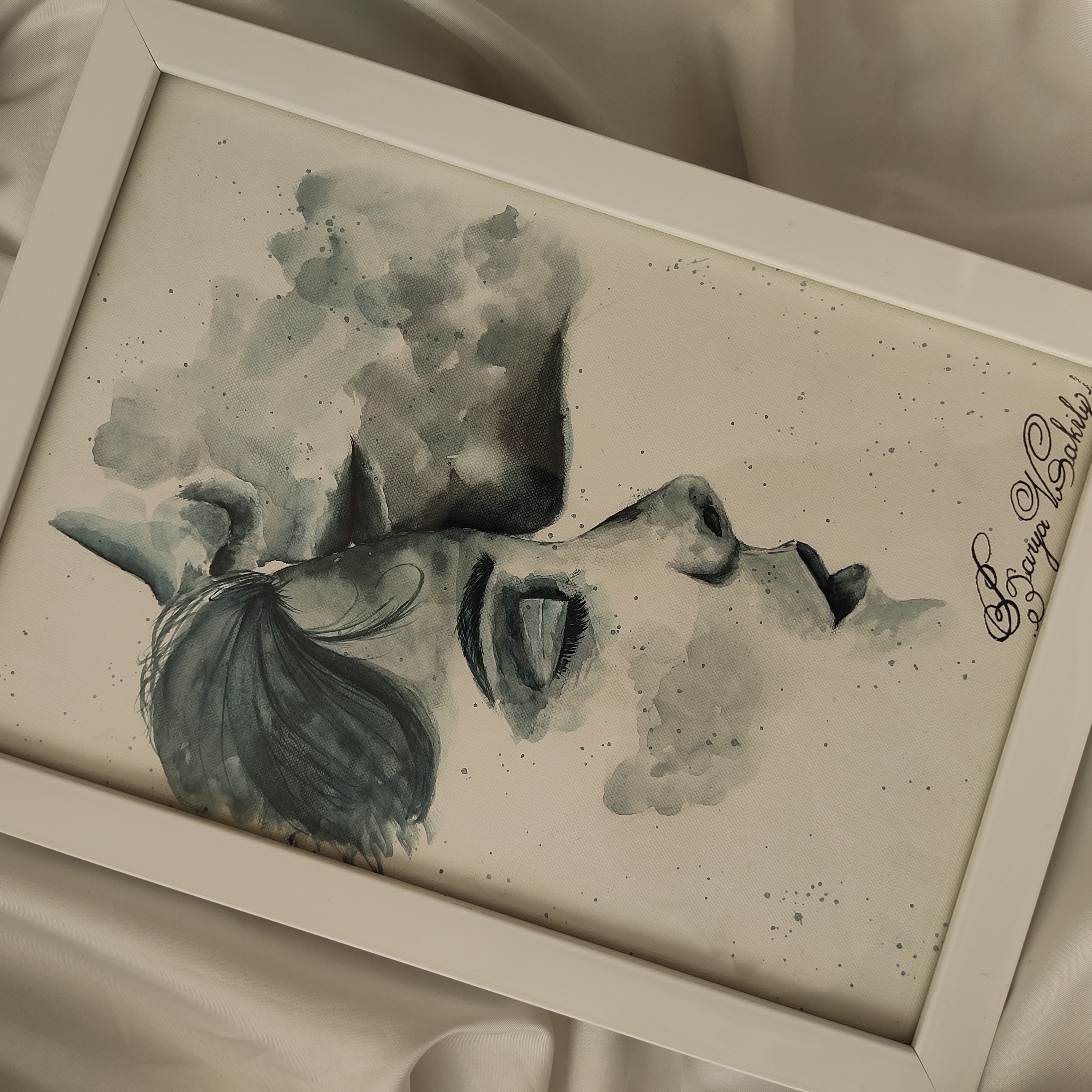 تابلو آبرنگ حرفه ای