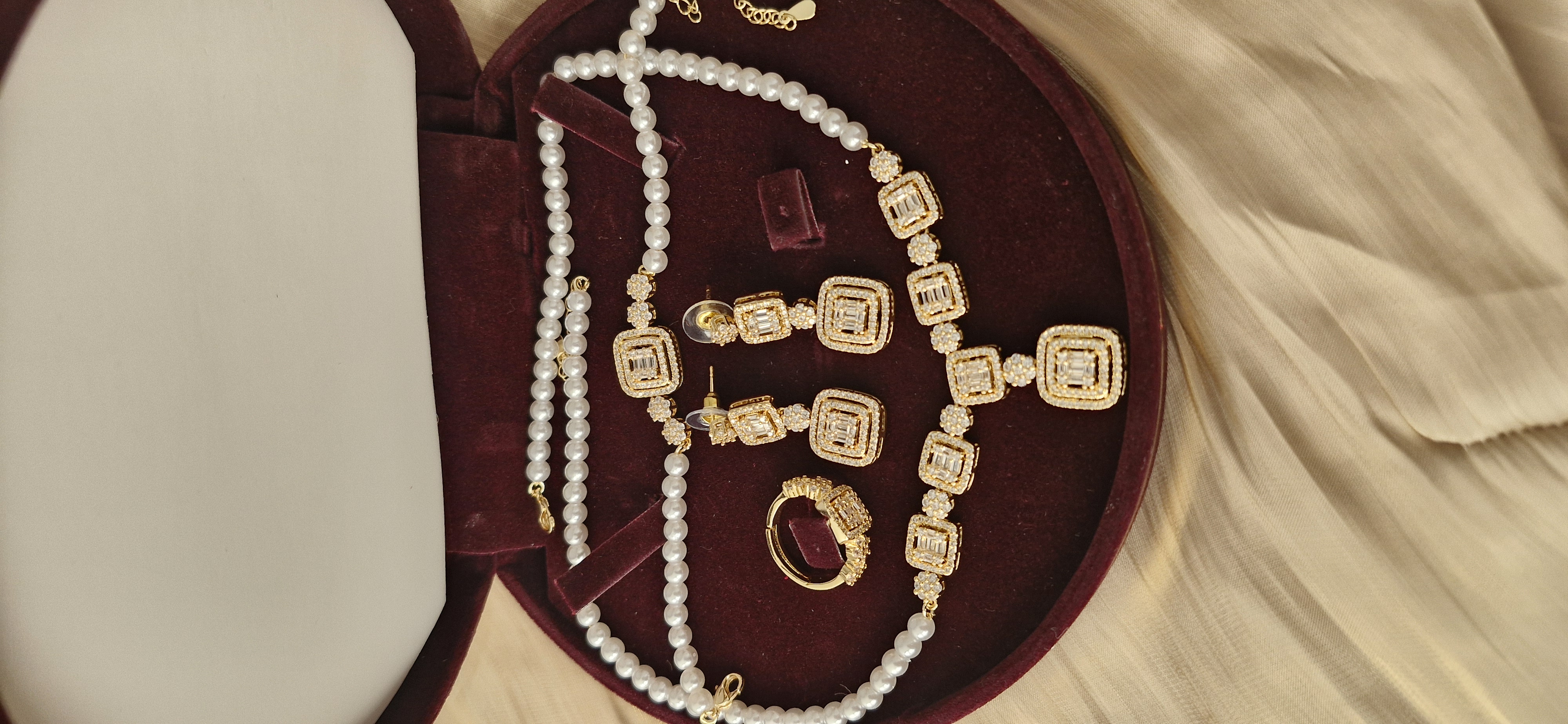 ست ساعت و زیورالات ترند