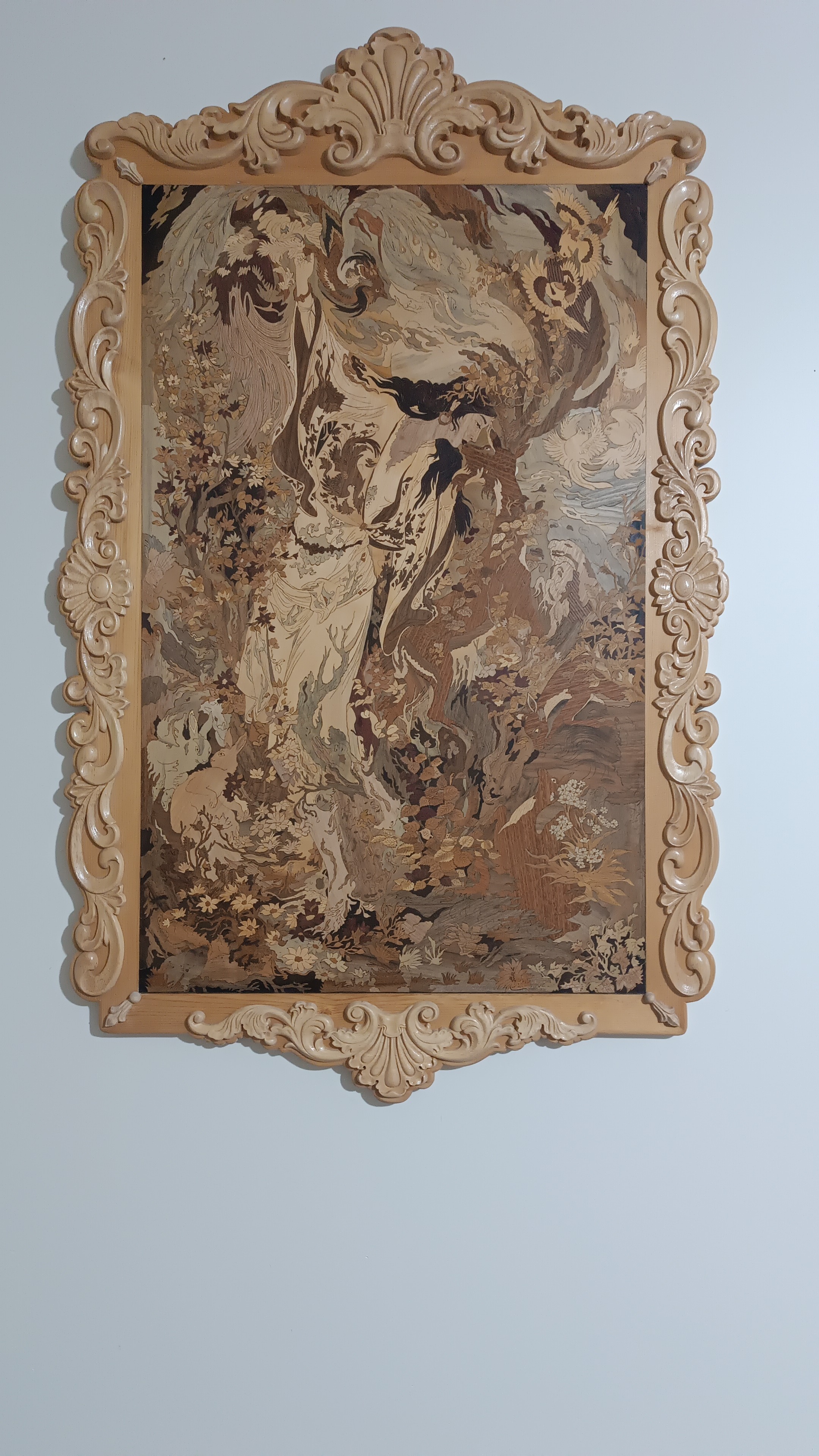 تابلو معرق نفیس و کمیاب