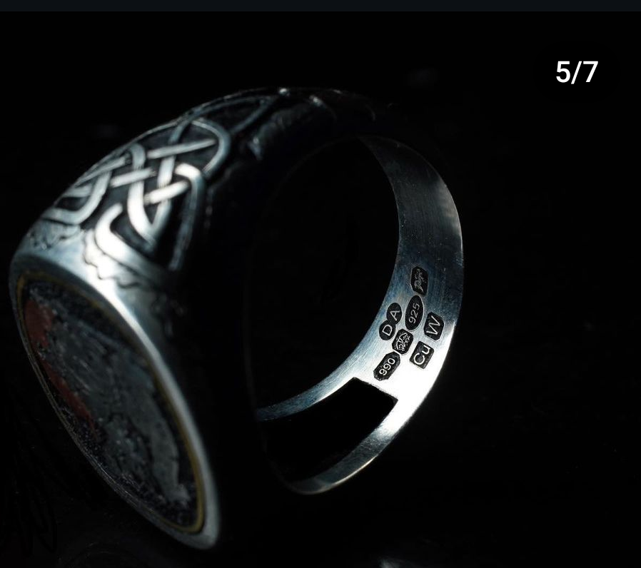 انگشتر نقره silver ring