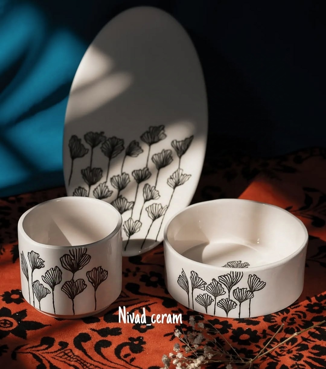 ظروف سرامیکی دست ساز