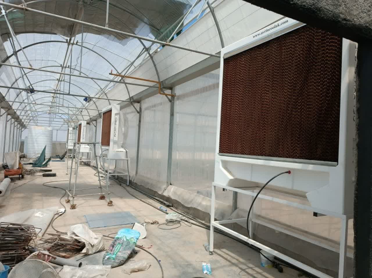 کولر صنعتی آکسیال سلولزی