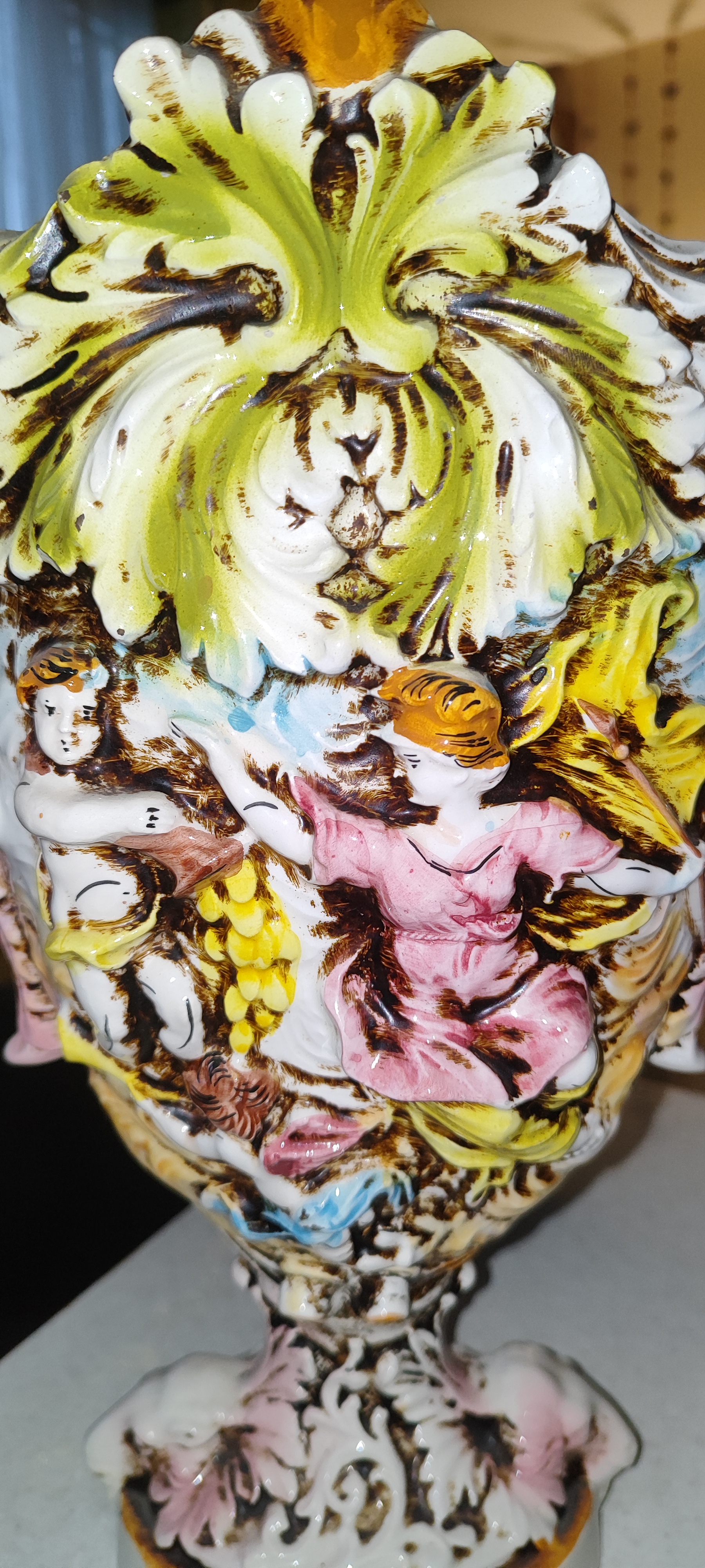 گلدان عتیقه ایتالیایی قدمت بالای ۶۰ سال