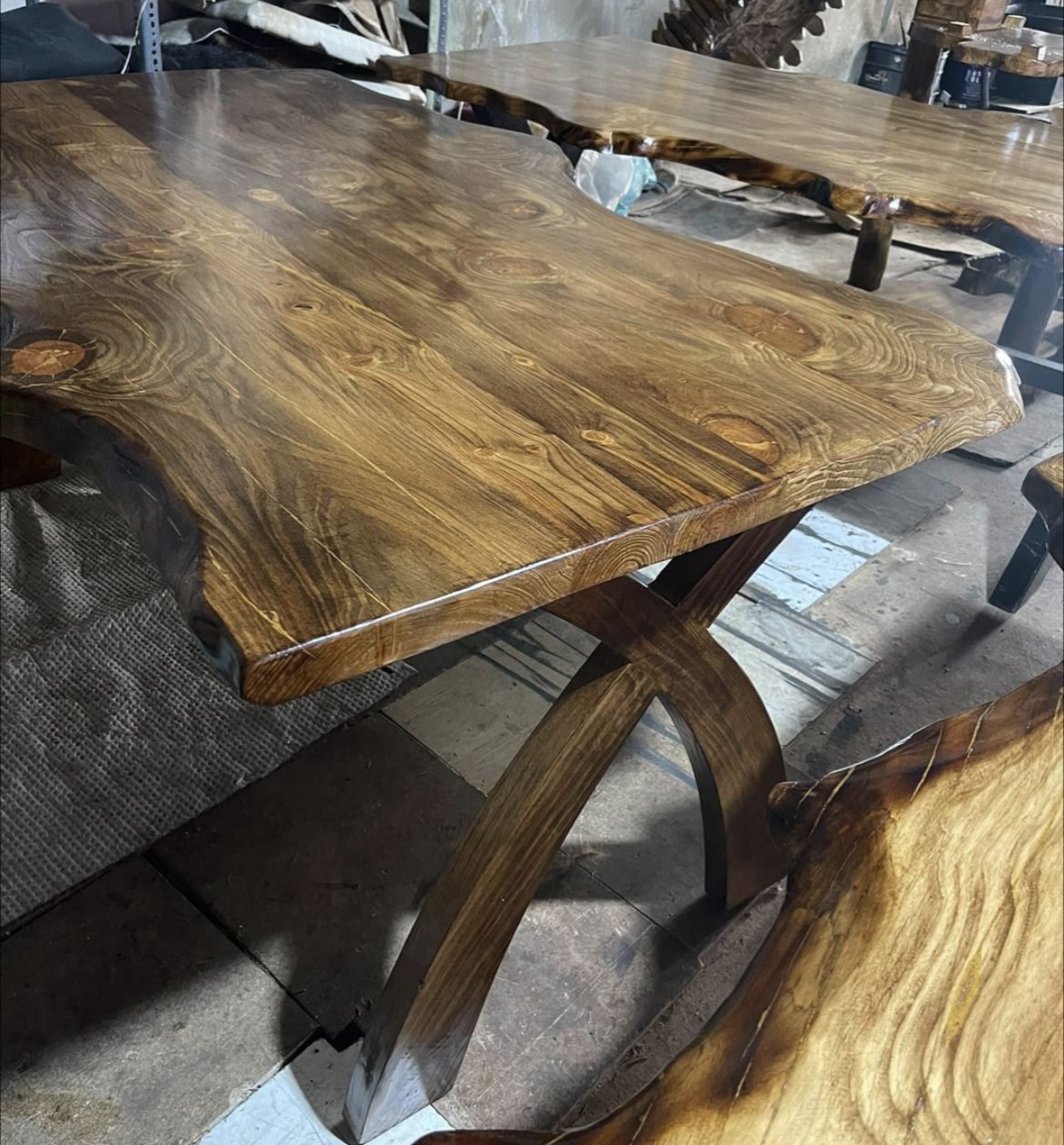 صنایع دستی چوبی با پوست گاو طبیعی