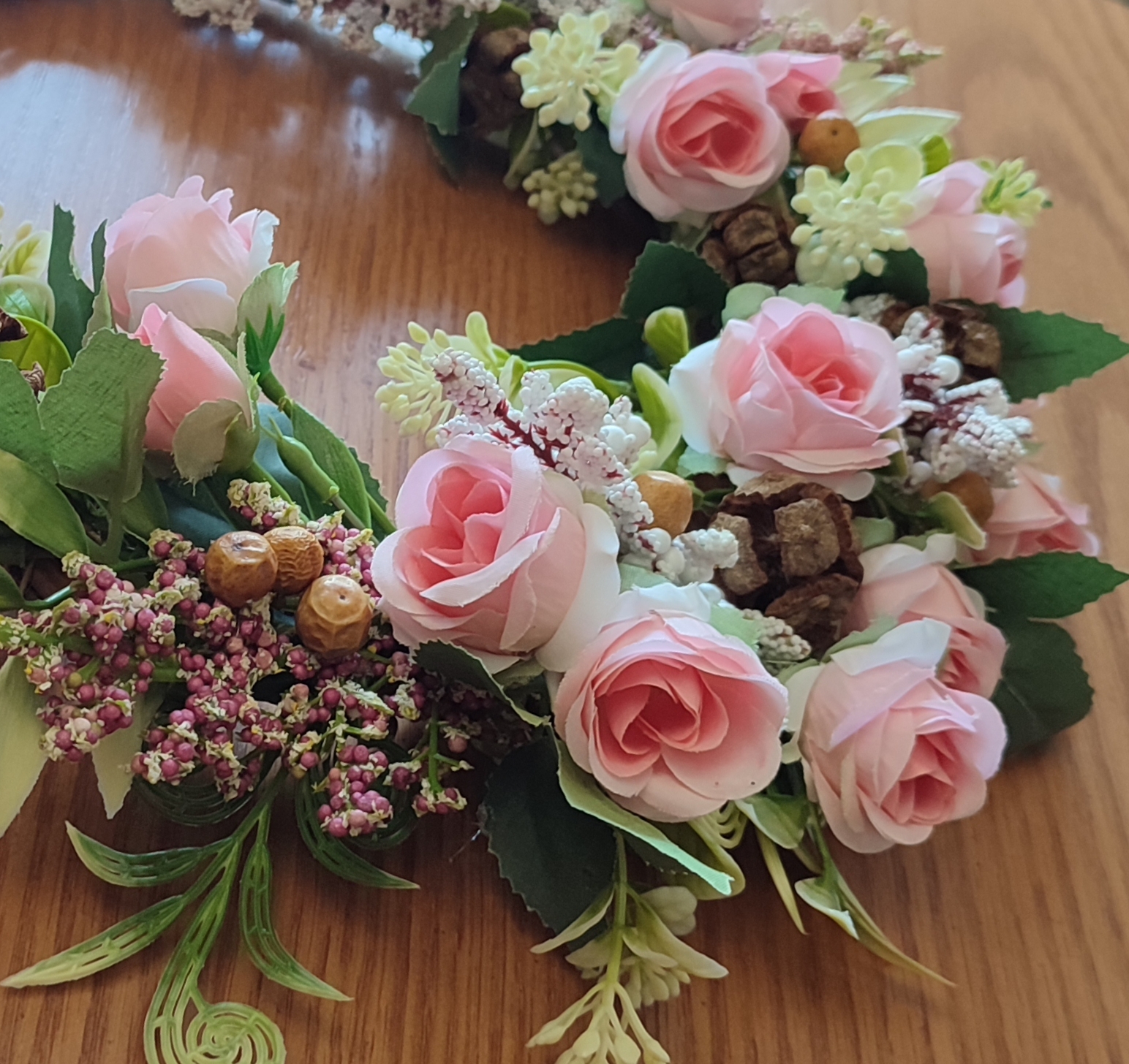 حلقه گل تزئینی 