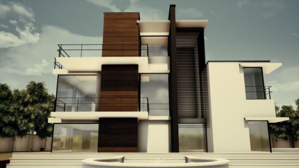 طراحی ویلا-طراحی لنداسکیپ