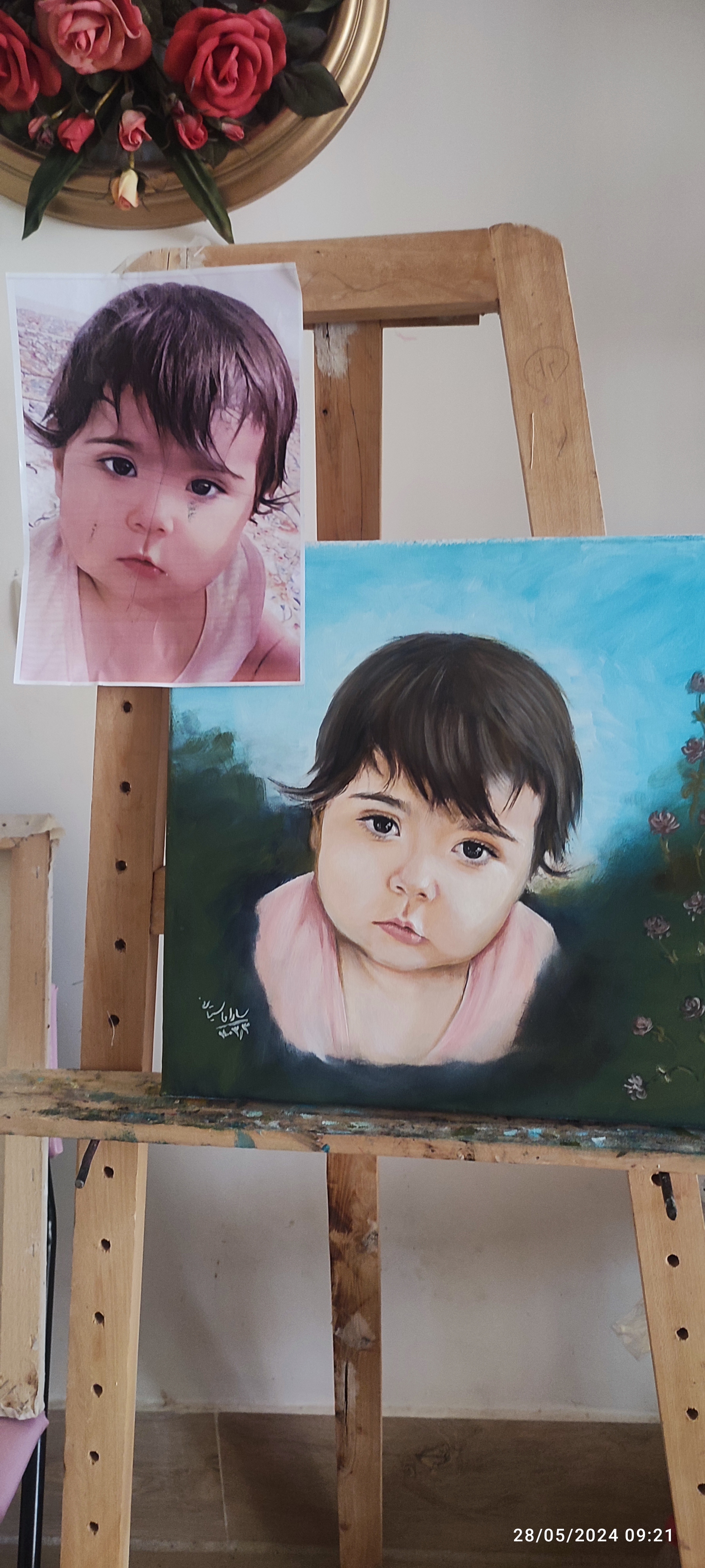 تابلو نقاشی رنگ روغن