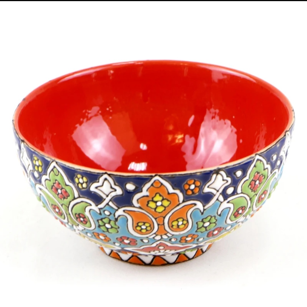 ظروف سفال میناکاری 