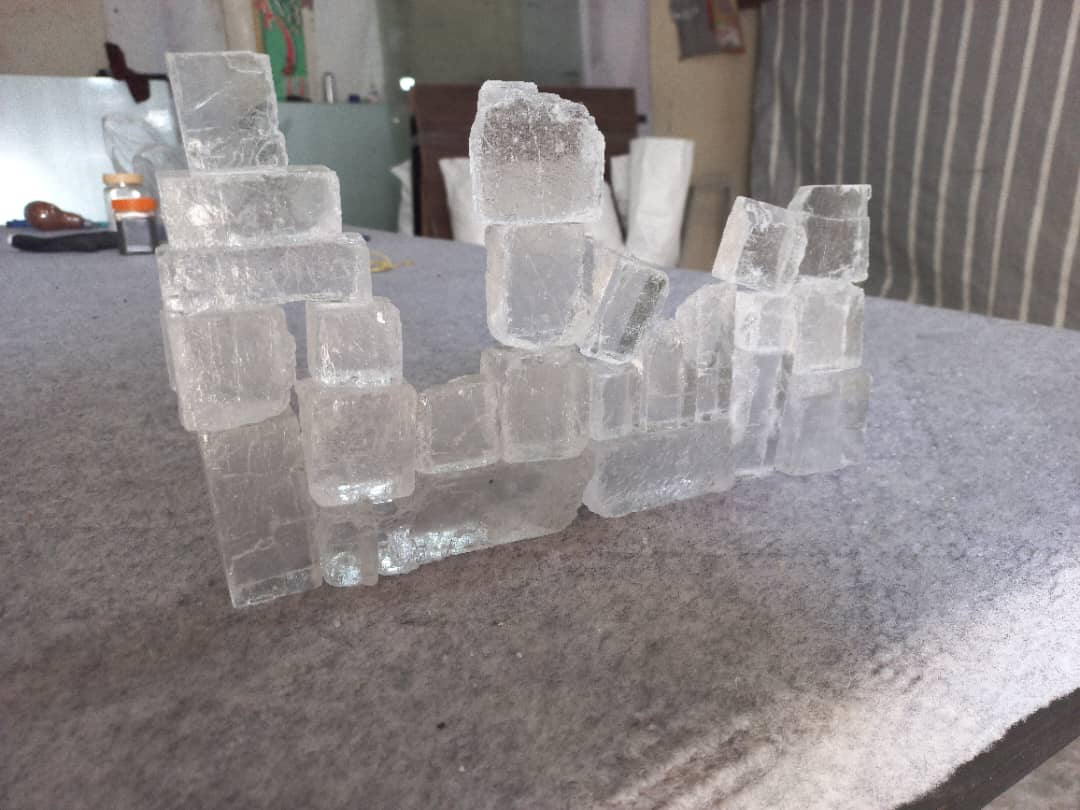 کریستال نمک شفاف