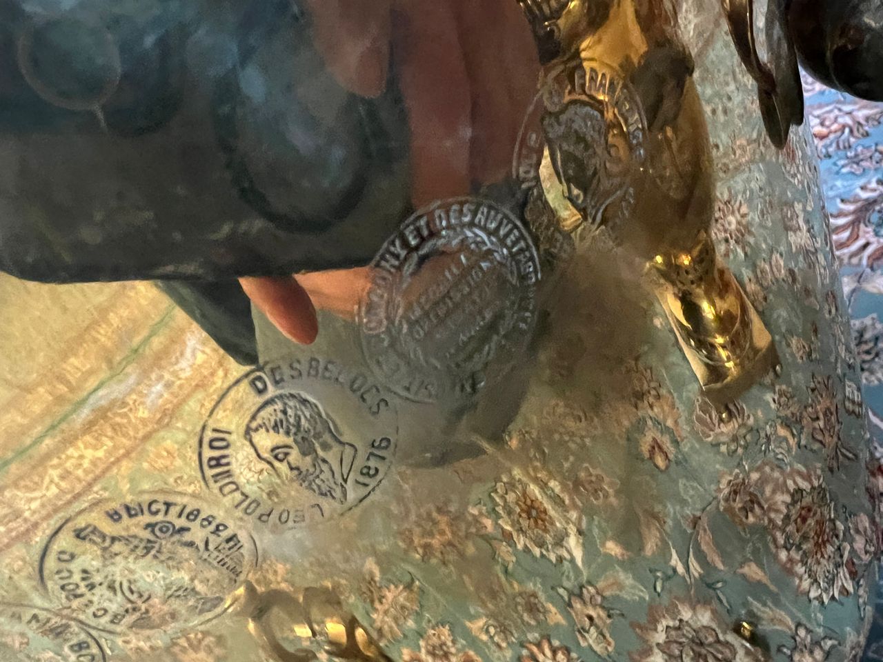 سماور عتیقه قدیمی ذغالی روس