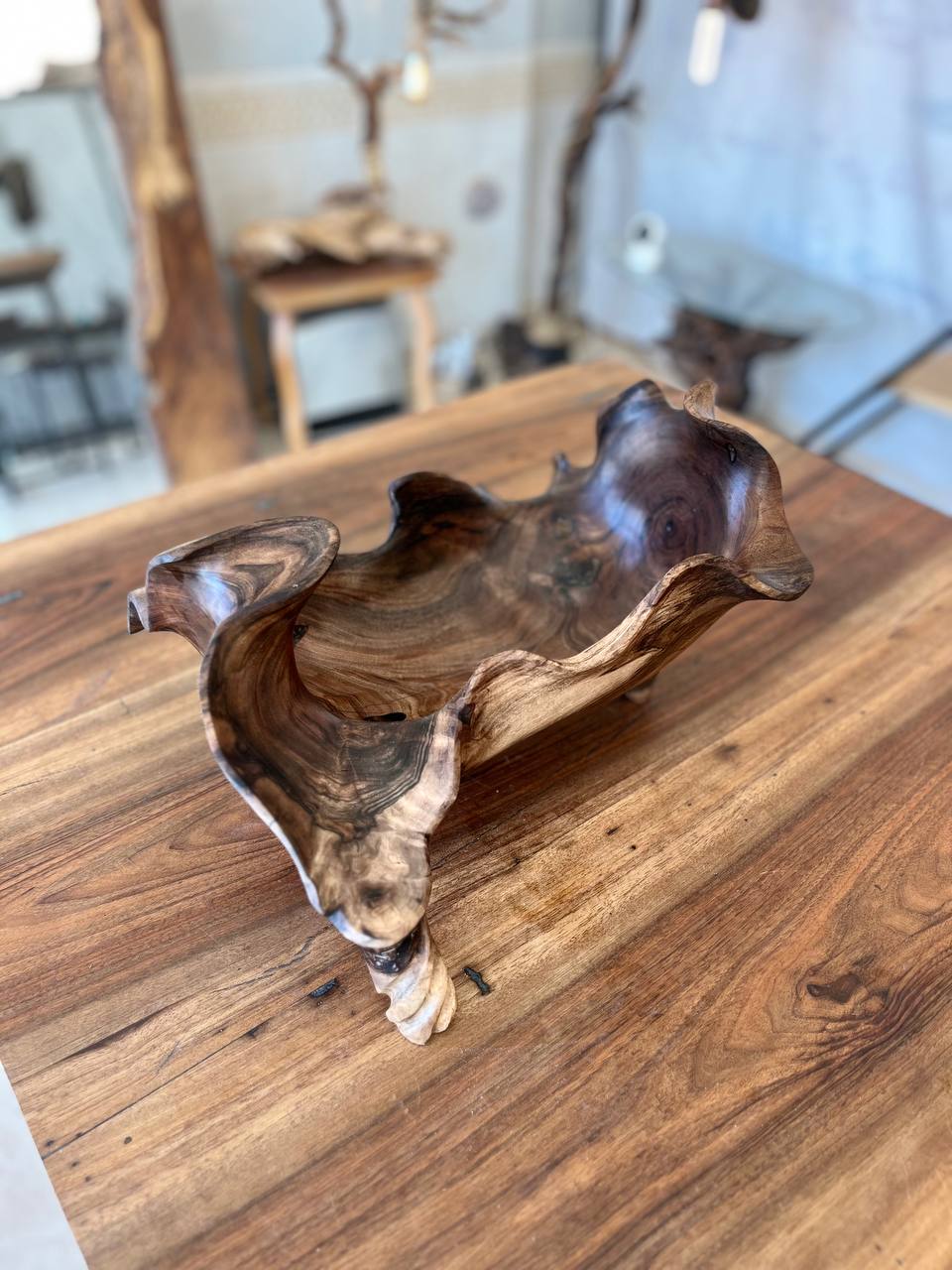 ظروف چوبی دست‌ساز منحصر‌به‌فرد