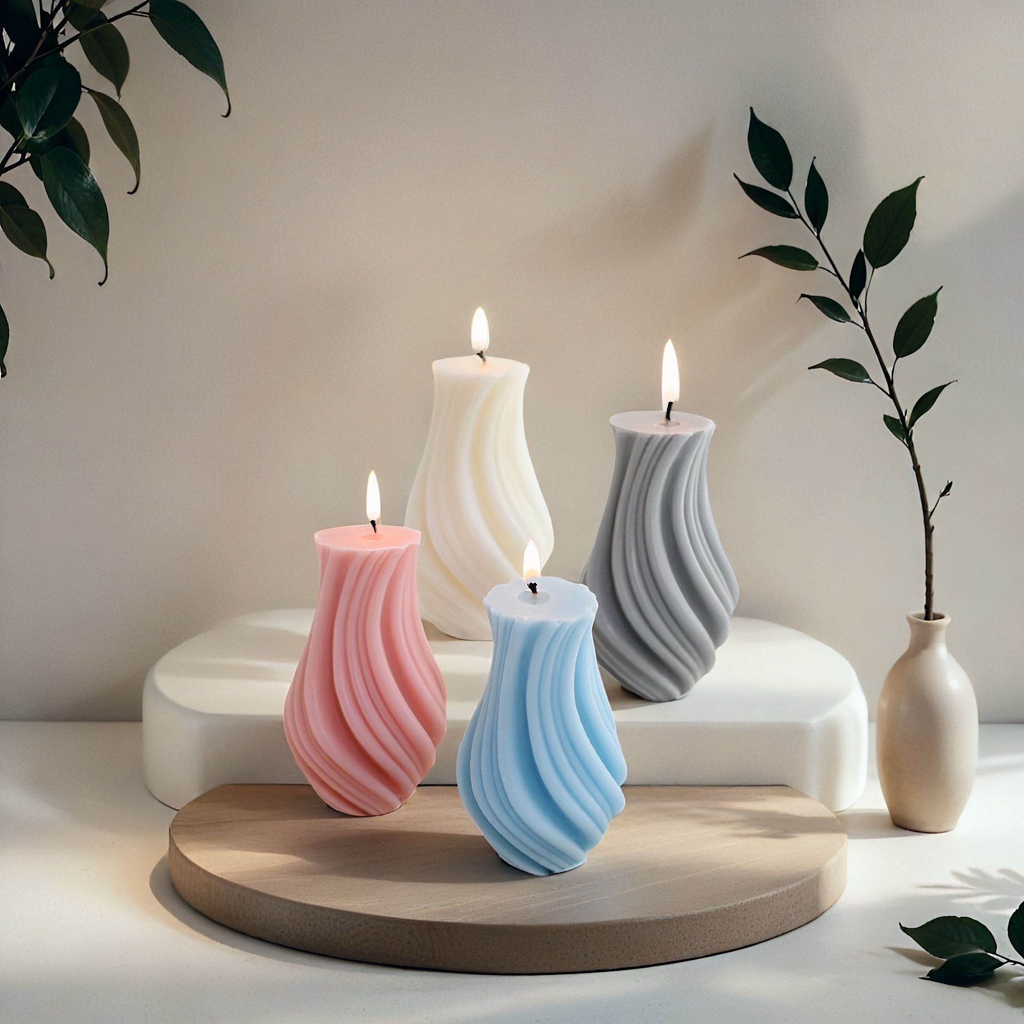 فروش شمع های دست ساز معطر 