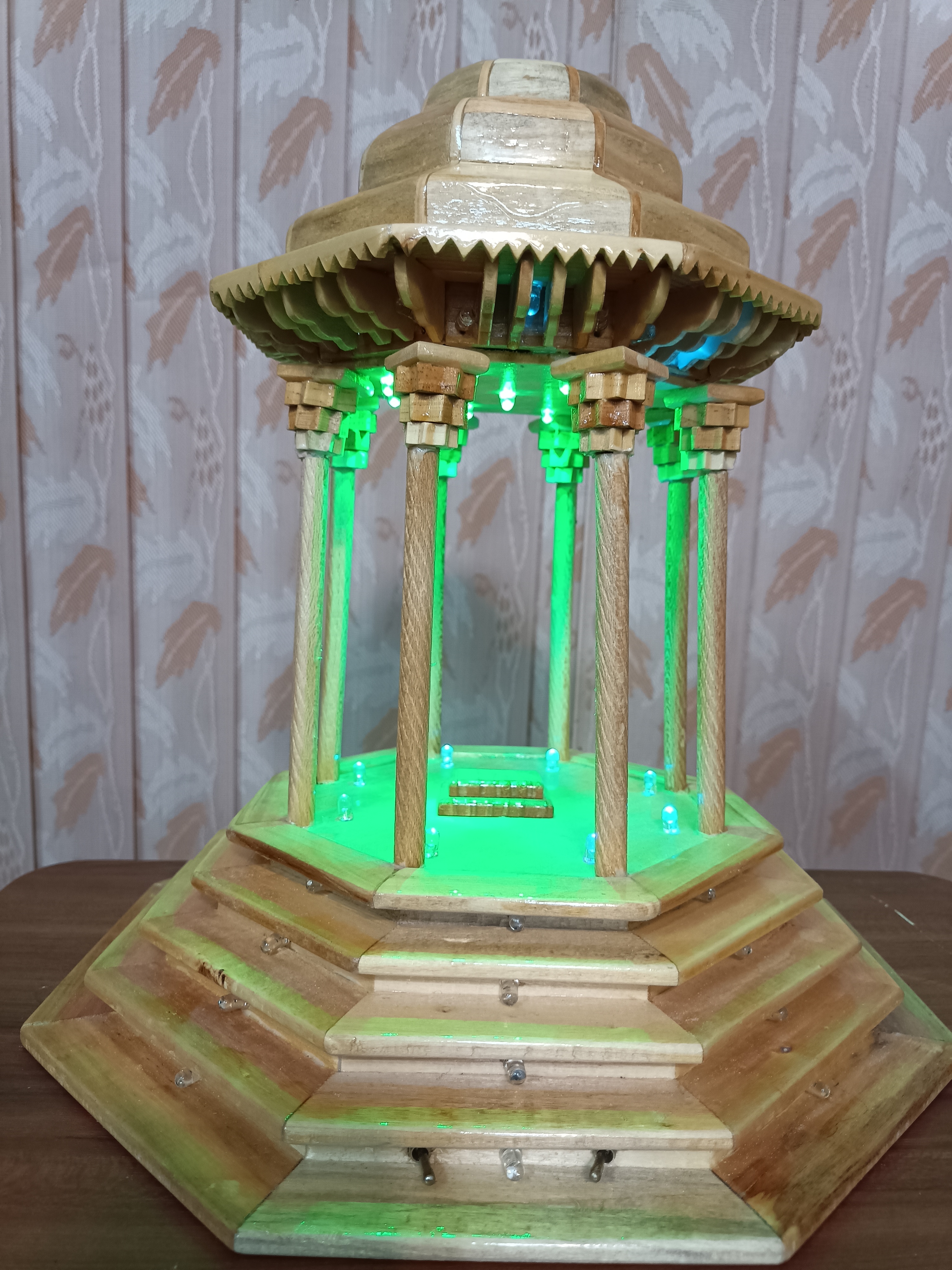 آباژور حافظیه تمام چوبی دست ساز