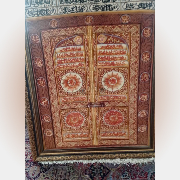 تابلو فرش ابریشم