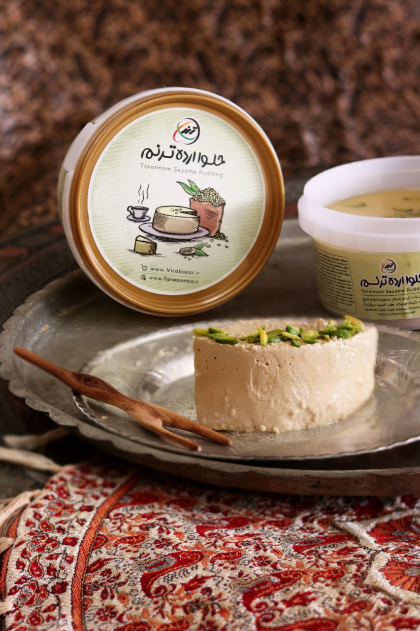 ارده و حلواارده و روغن ارده ترنم