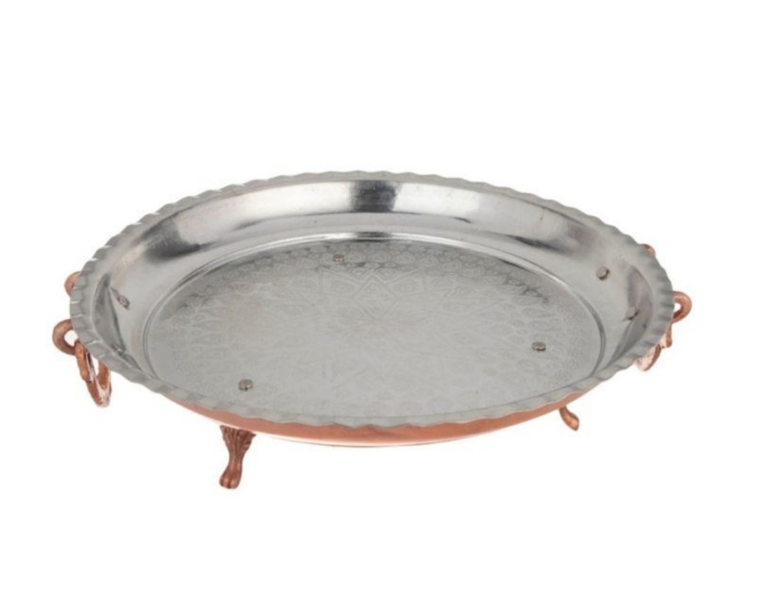 سینی مس حکاکی شده