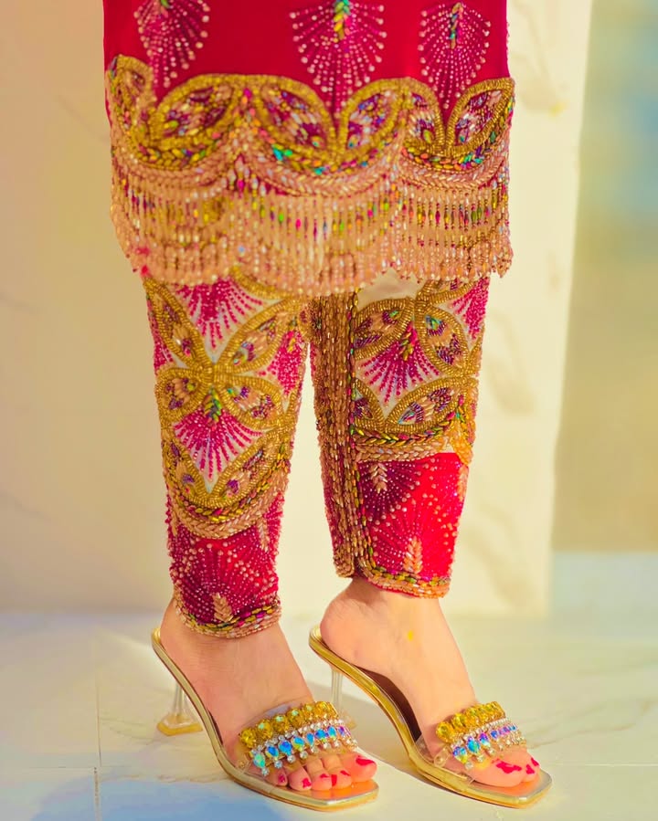 شلوار بندری گلابتونی