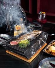 منقل سنگی زغالی رومیزی