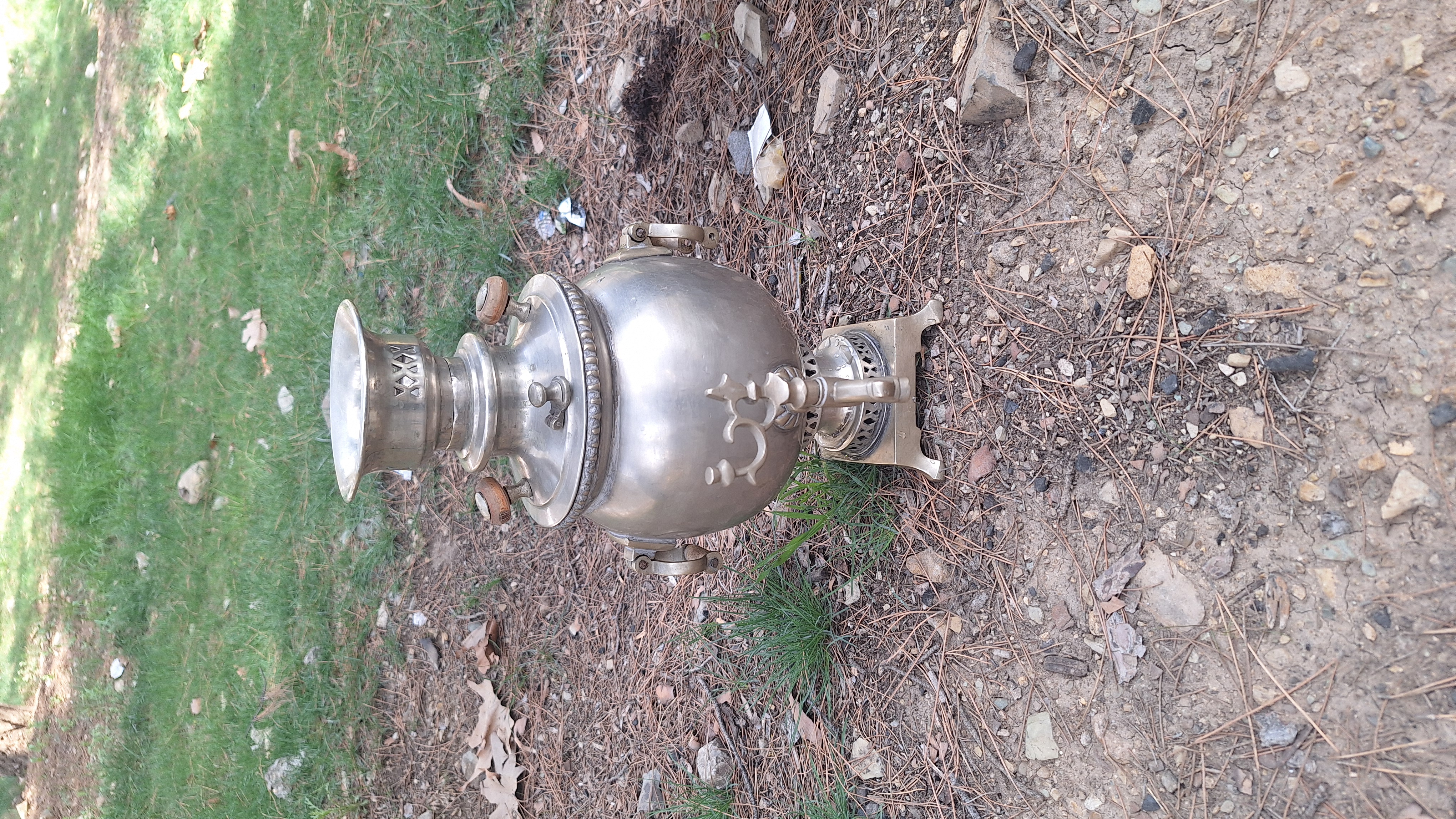 سماور زغالی قدیمی عتیقه