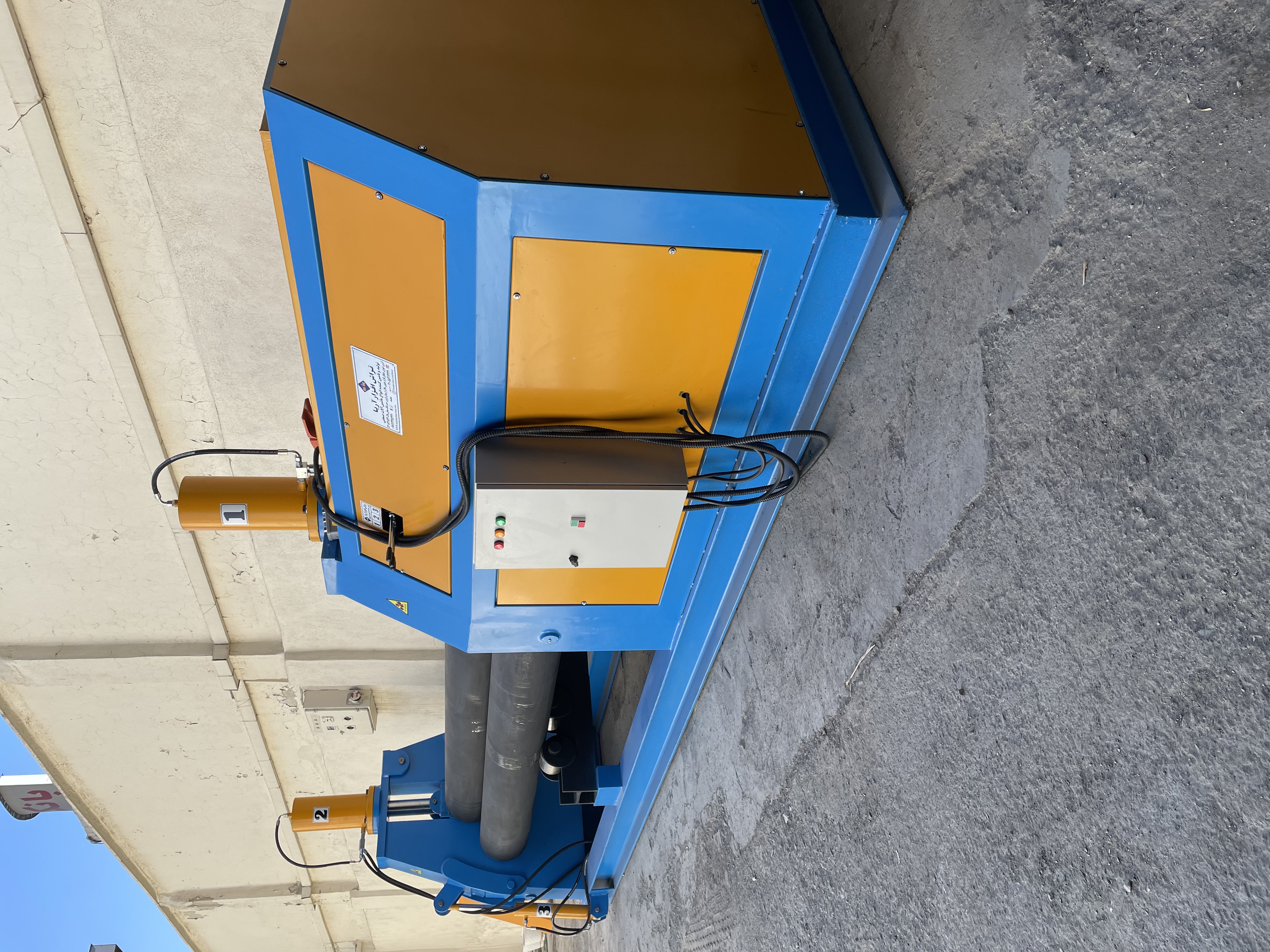 تولید کننده انواع دستگاه نورد ورق 